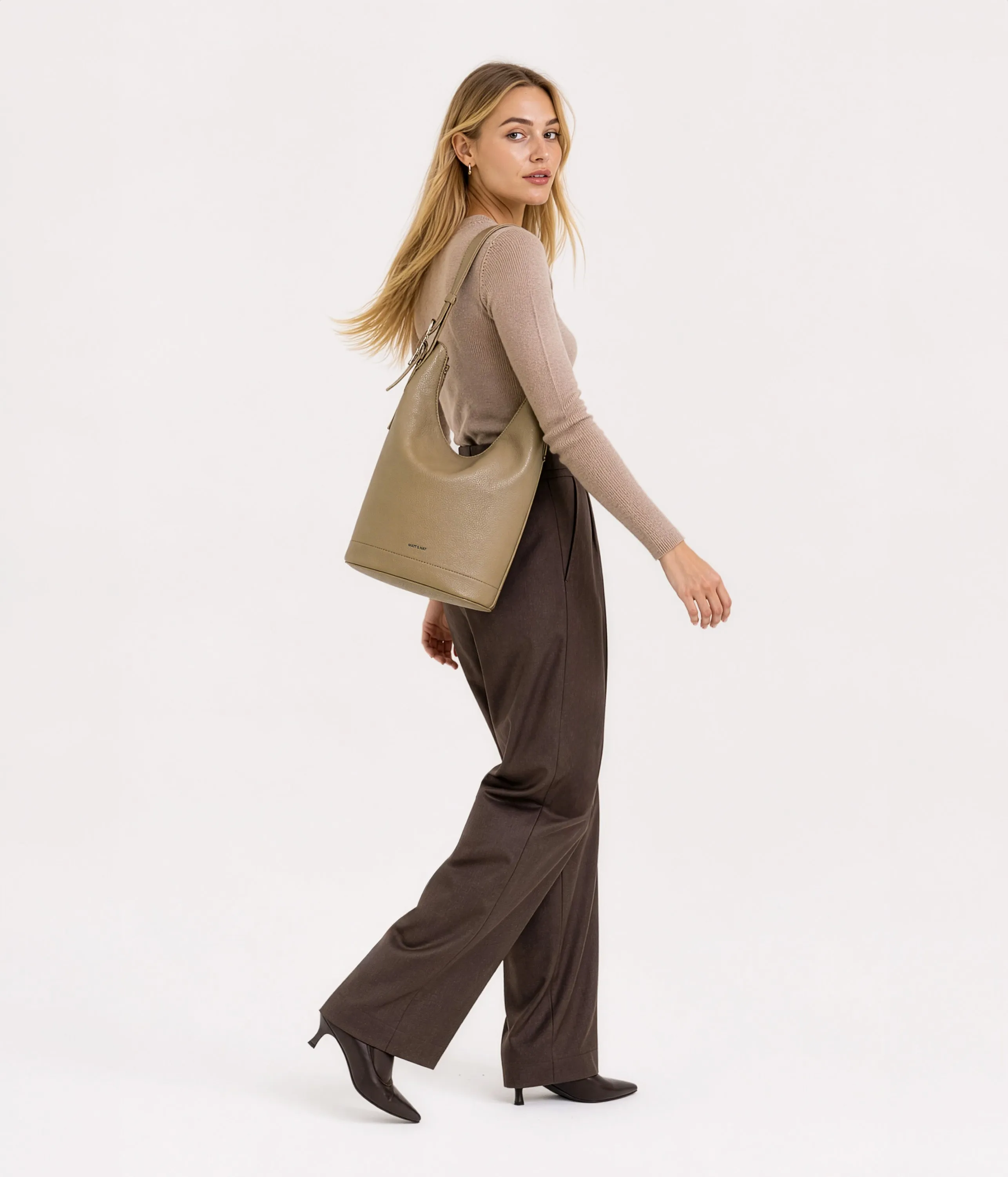 JESA Vegan Hobo Bag - Grain sold by Matt & Nat product image thumbnail 2