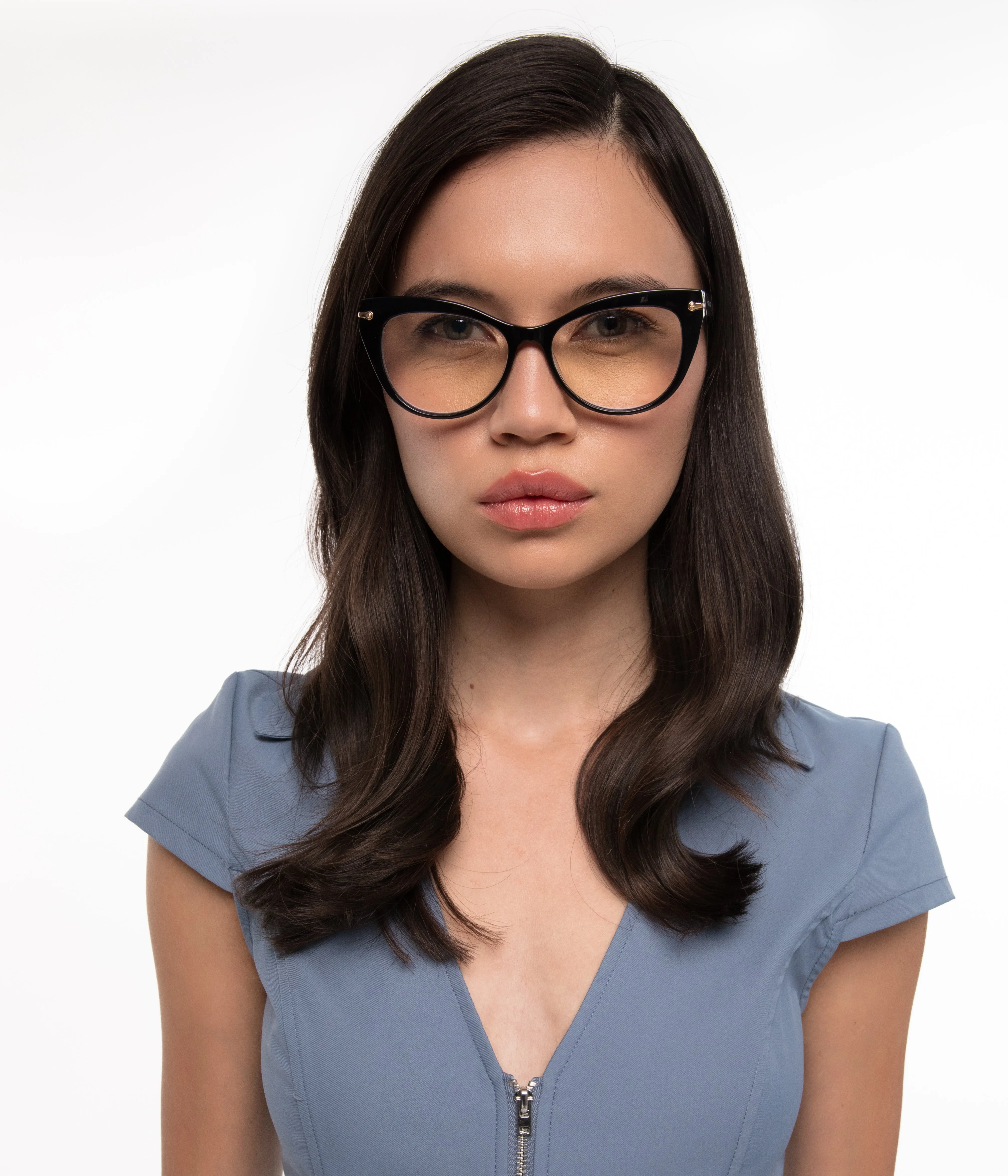 REINA-3 Recycled Cat-Eye Reading Glasses sold by Matt & Nat product image thumbnail 2