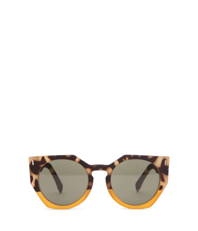 MULE Leopard Round Sunglasses sold by Matt & Nat