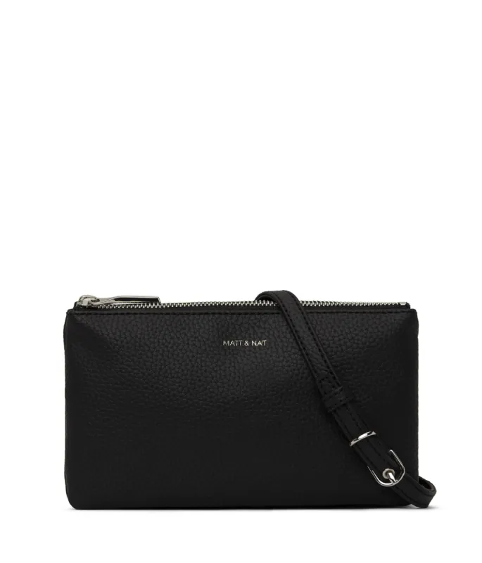 TRIPLET Vegan Crossbody Bag - Purity sold by Matt & Nat