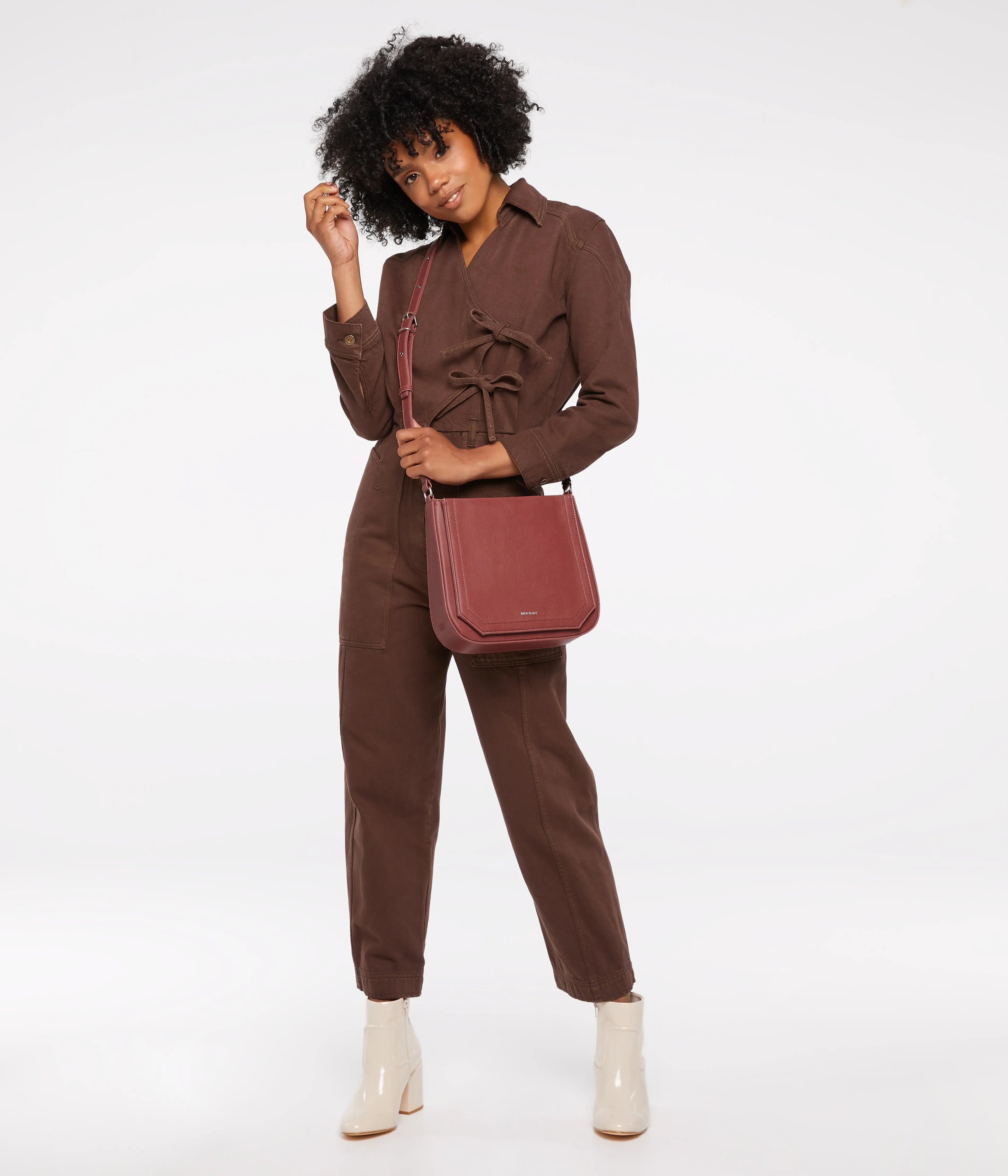 MARASM Small Vegan Crossbody Bag - Vintage sold by Matt & Nat product image thumbnail 4