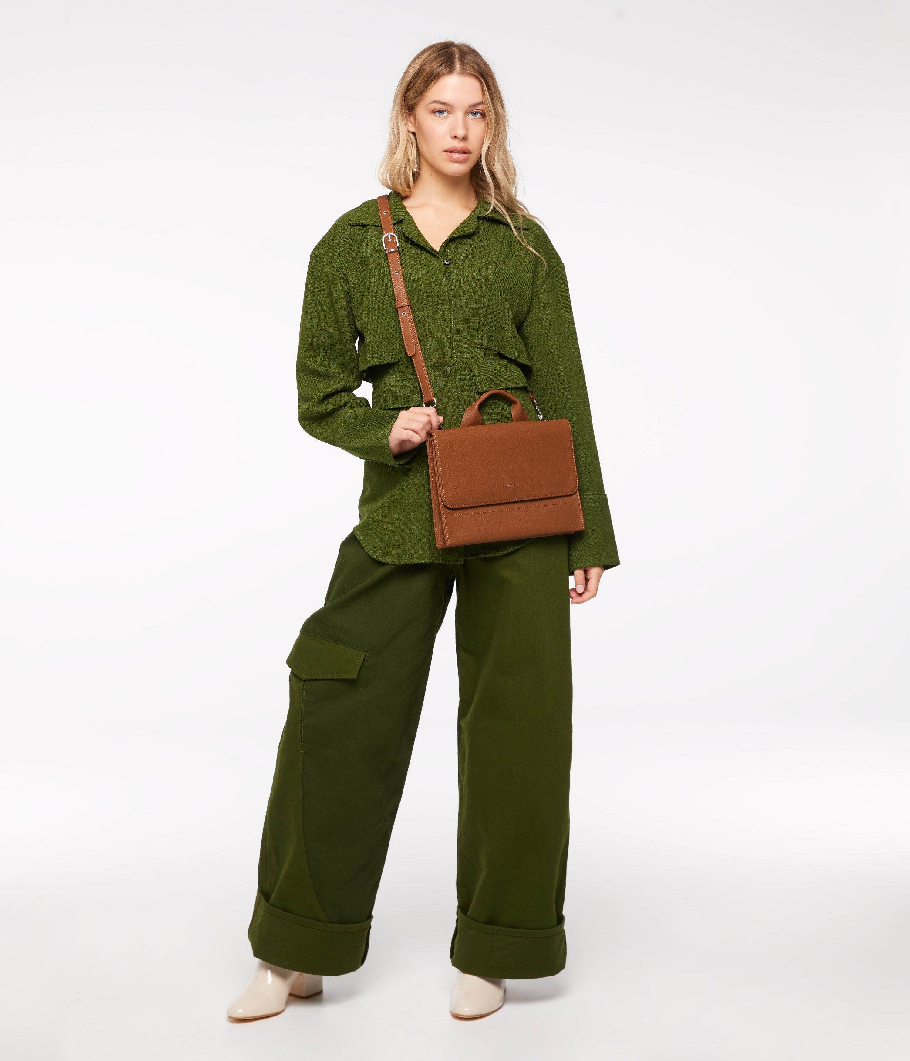 SIRA Vegan Crossbody Bag - Purity sold by Matt & Nat product image thumbnail 13