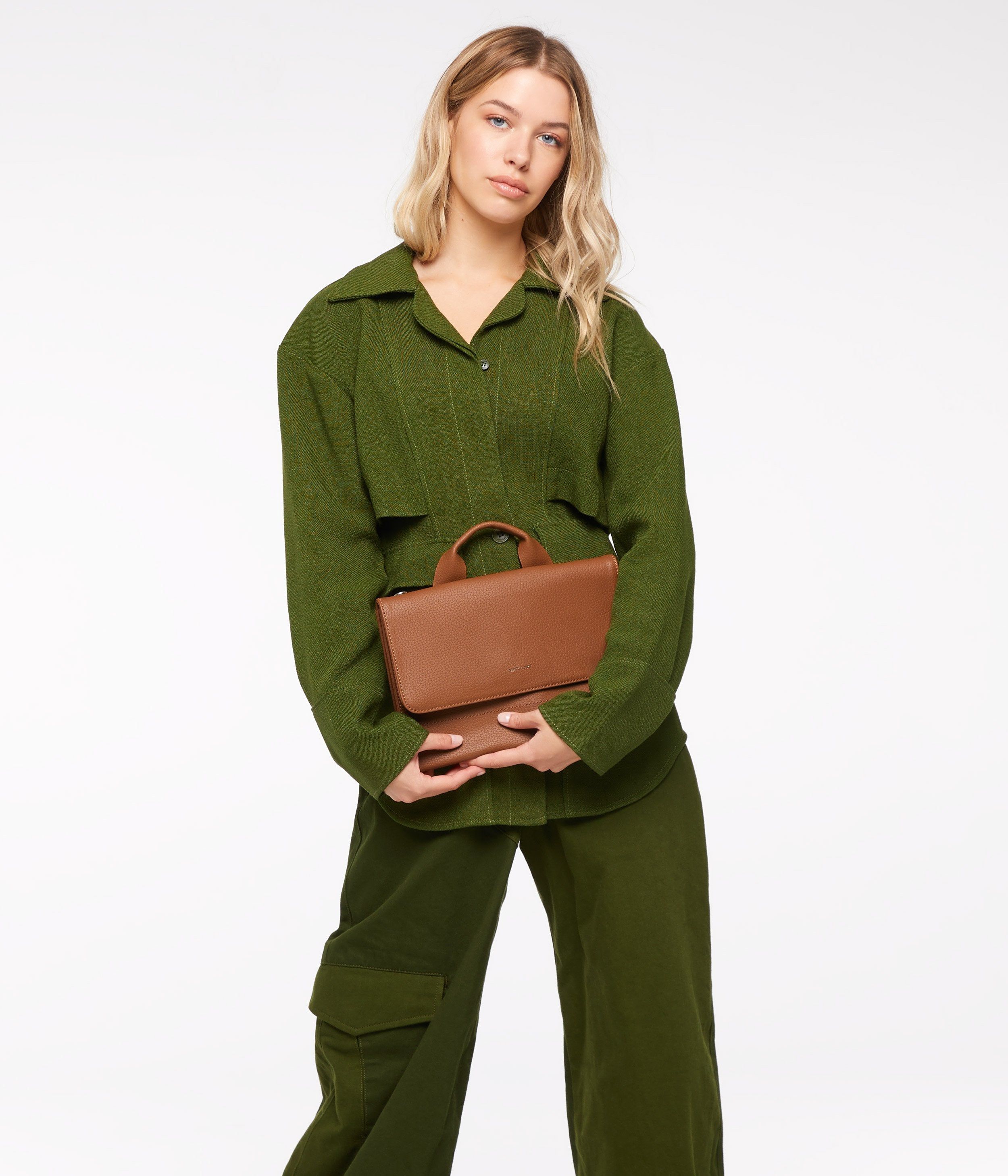 SIRA Vegan Crossbody Bag - Purity sold by Matt & Nat product image thumbnail 2