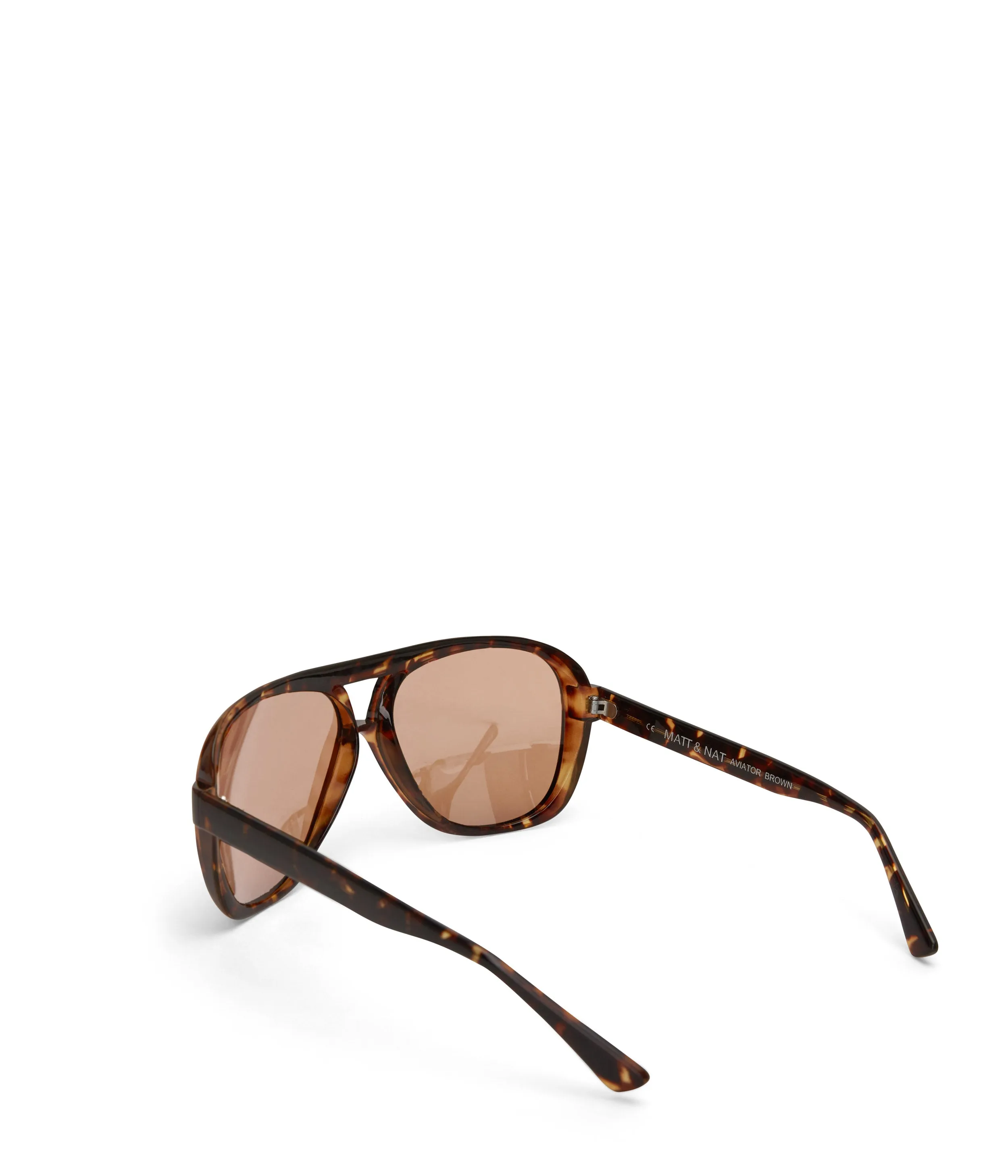 AVIATOR Brown Aviator Sunglasses sold by Matt & Nat product image thumbnail 5