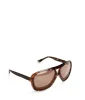 AVIATOR Brown Aviator Sunglasses sold by Matt & Nat