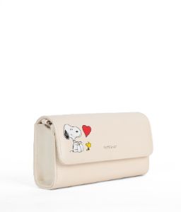 MATT & NAT x PEANUTS DREW MED Vegan Crossbody Bag - Snoopy & Woodstock sold by Matt & Nat