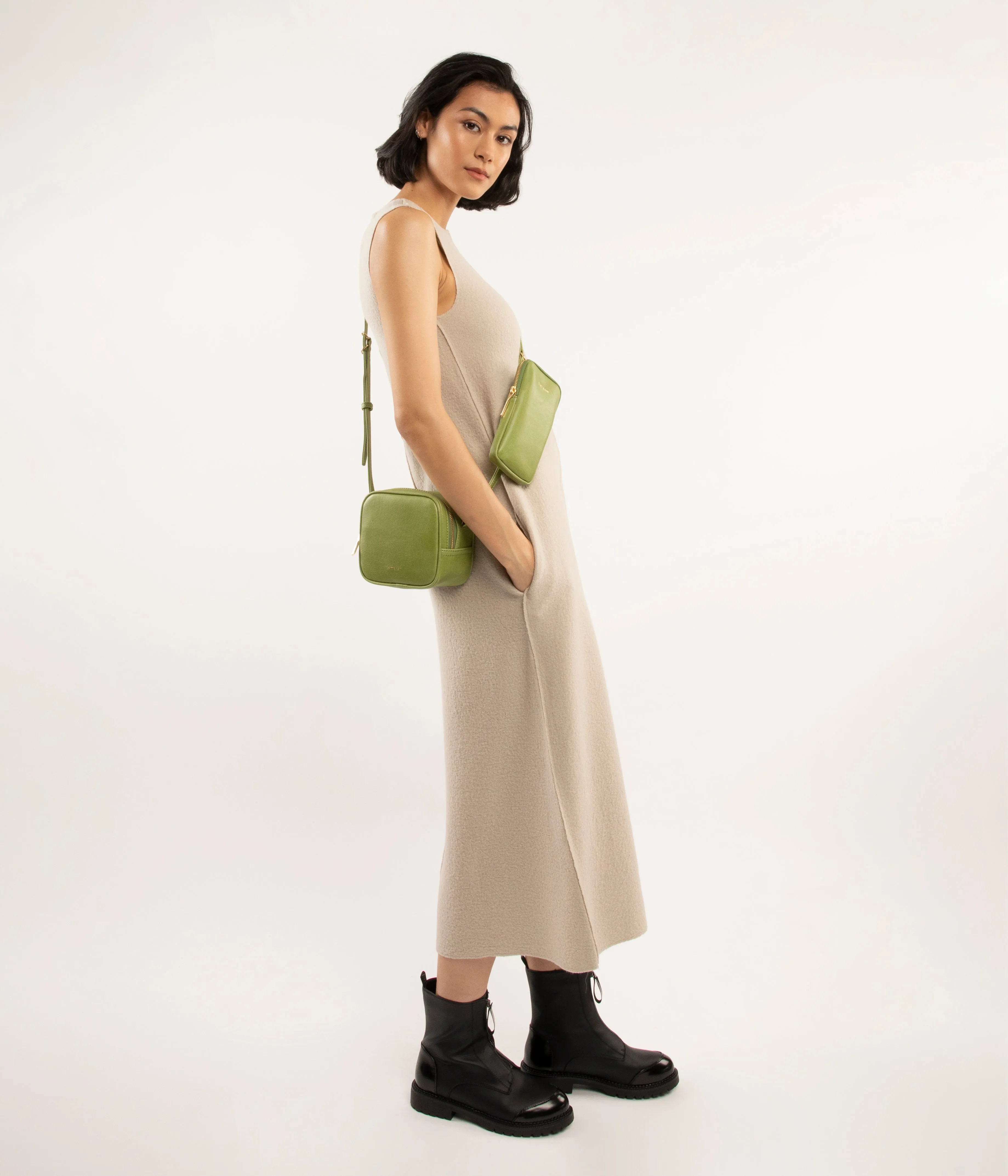 SWAE Vegan Crossbody Bag - Vintage sold by Matt & Nat product image thumbnail 2