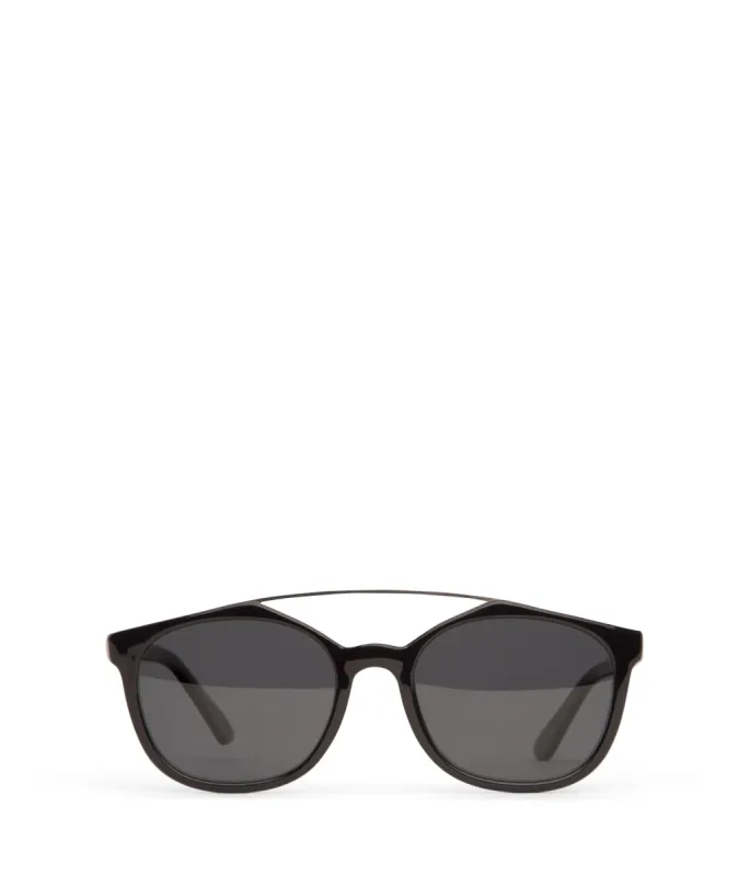 NESSON Black Aviator Sunglasses sold by Matt & Nat