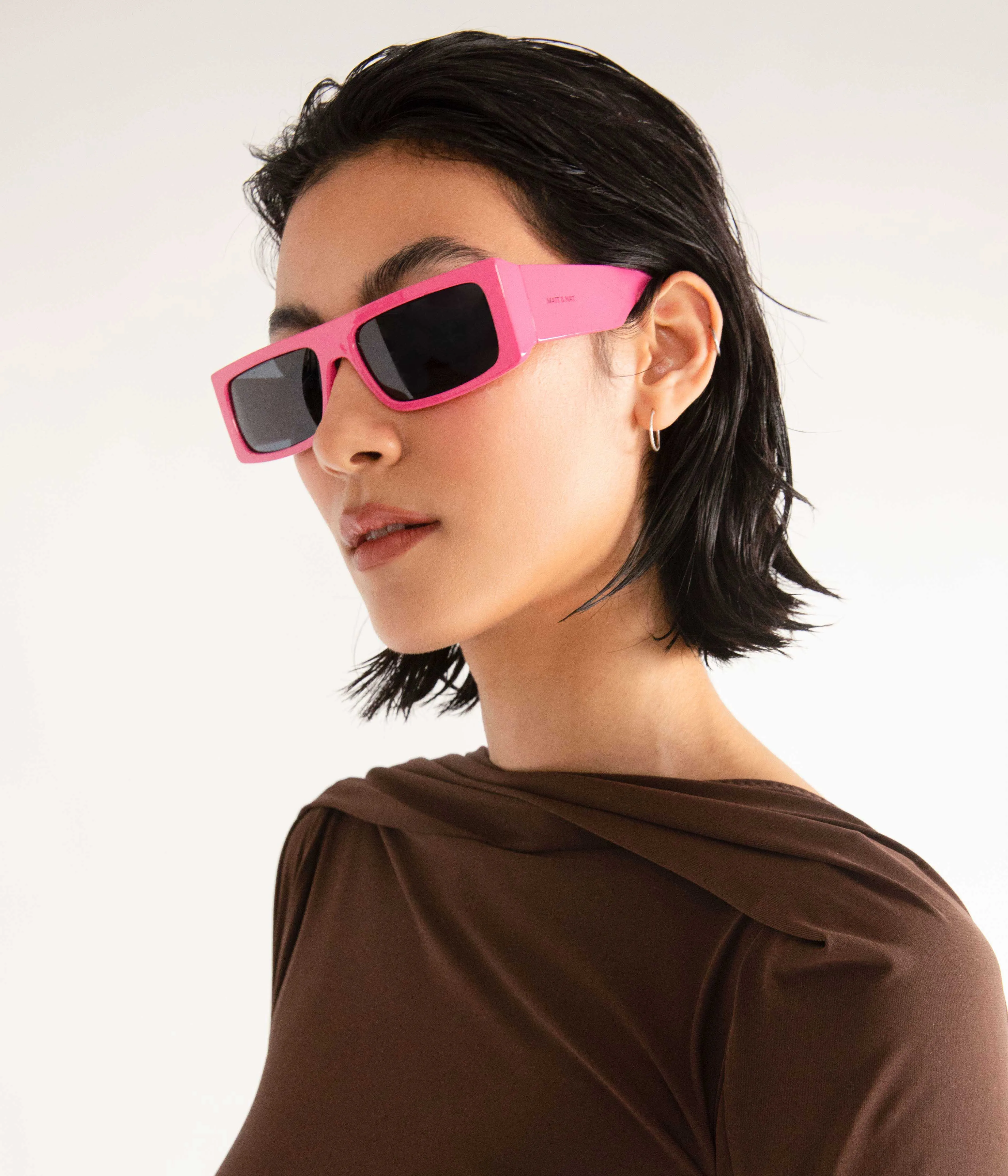 SAWAI-2 Recycled Rectangle Sunglasses sold by Matt & Nat product image thumbnail 3