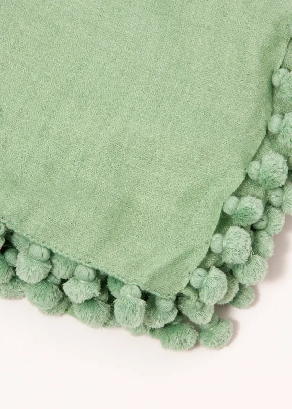 Dupatta Noor Shawl, Sea Foam sold by Matta