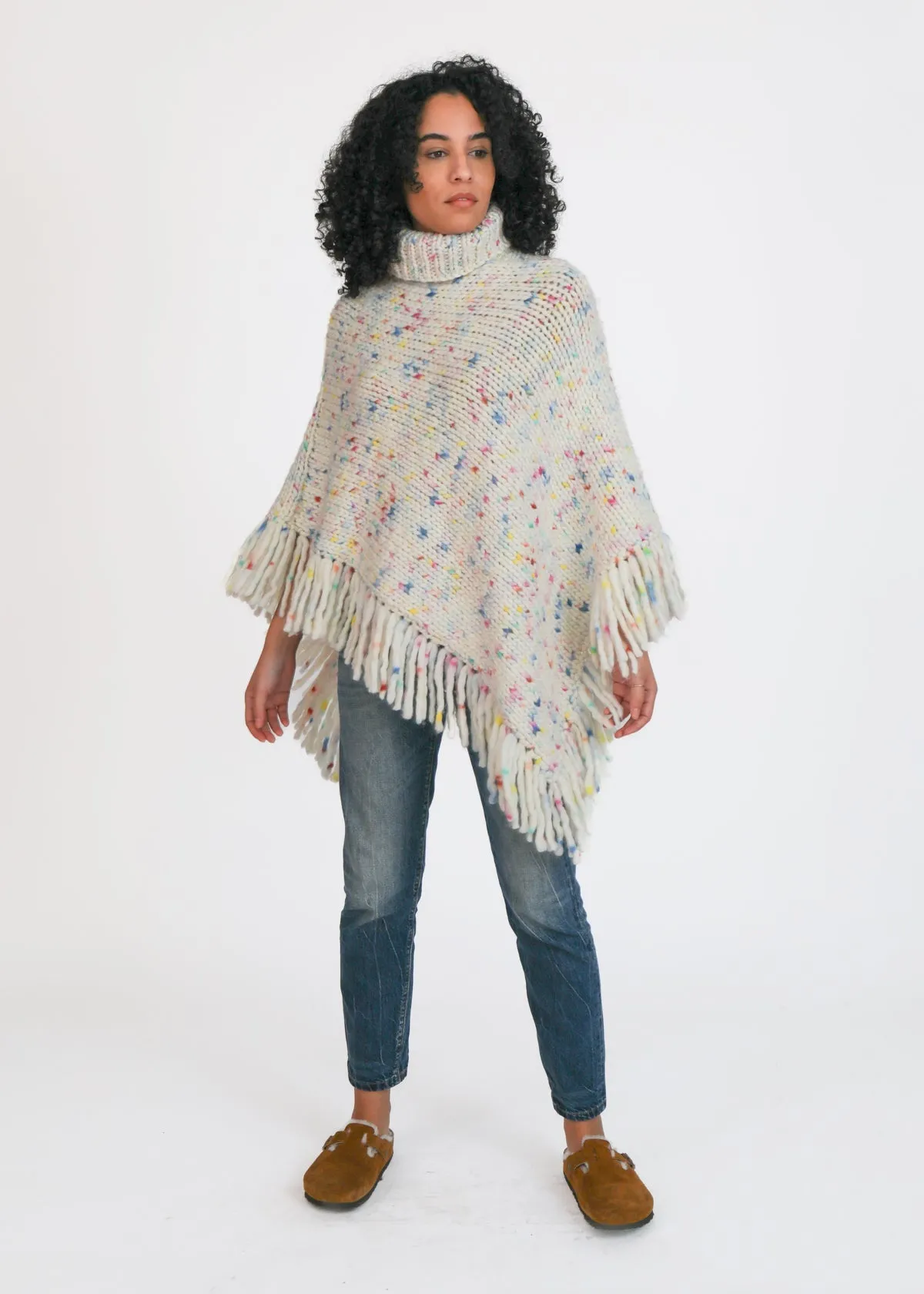 Hermosa Hand Painted Merino Poncho sold by Matta product image thumbnail 4
