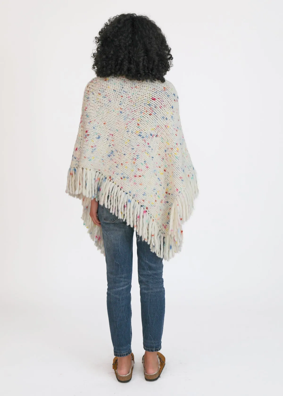 Hermosa Hand Painted Merino Poncho sold by Matta product image thumbnail 3