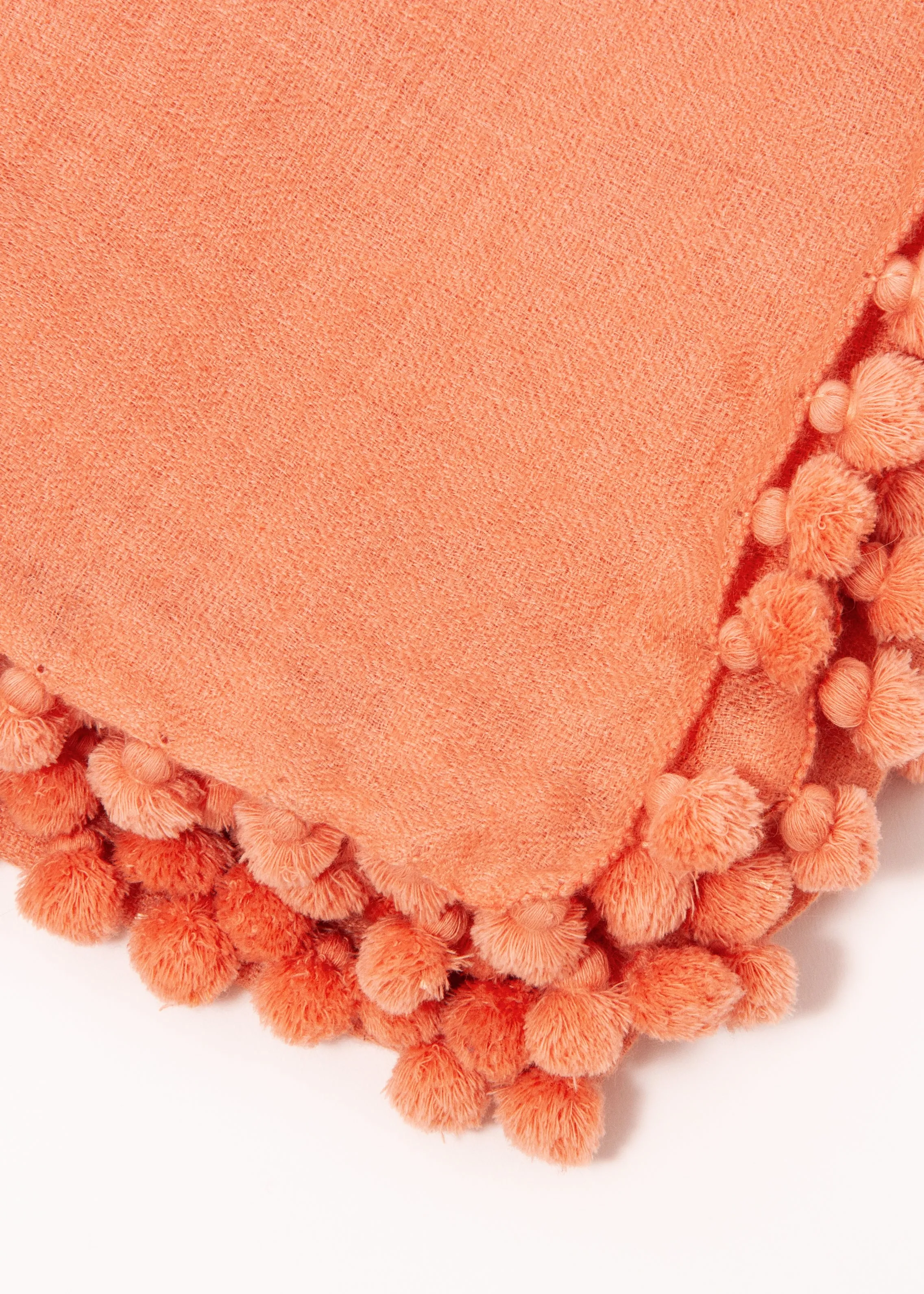 Dupatta Noor Shawl, Old Coral sold by Matta
