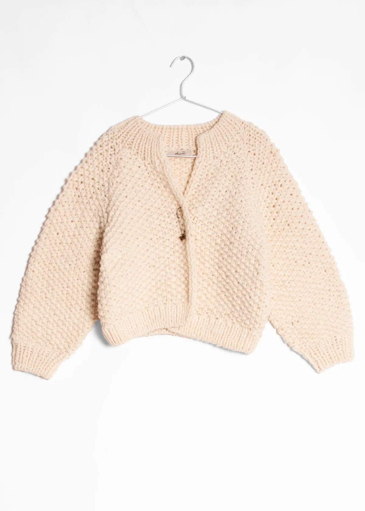 Ichi Antiquités Hand Knit Cardigan - White sold by Matta product image thumbnail 2
