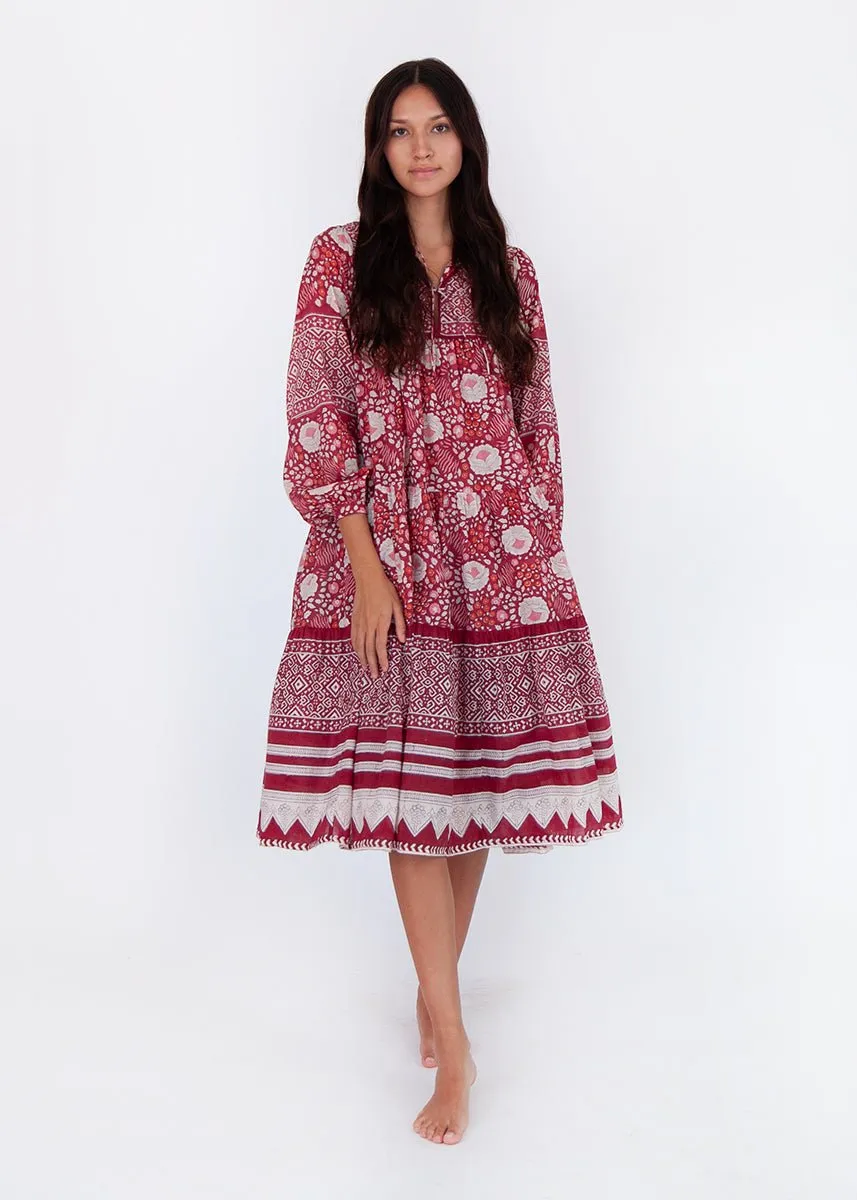 Yamini Booj Dress, Garnet sold by Matta product image thumbnail 2