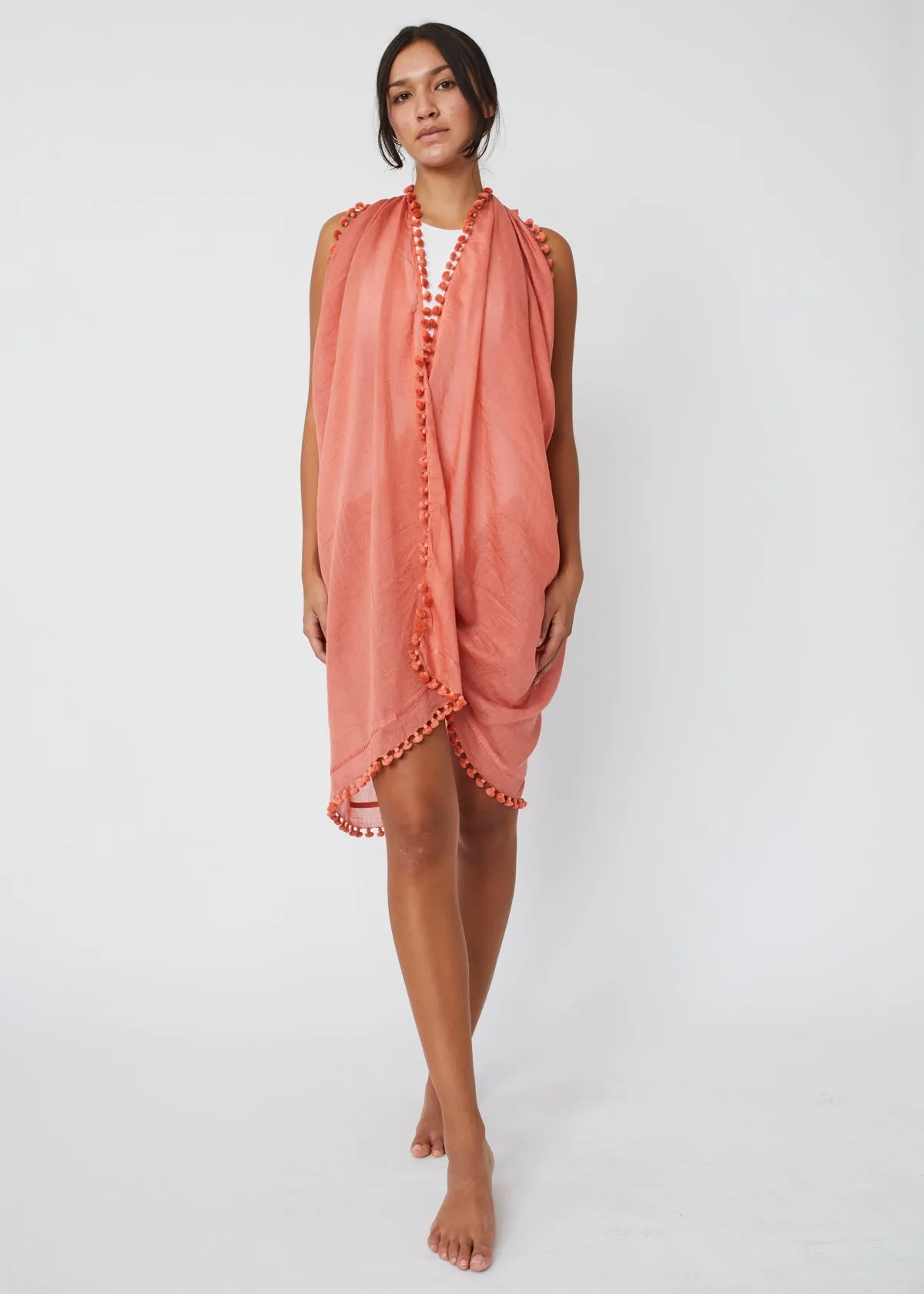 Dupatta Plain Shawl, Emberglow sold by Matta product image thumbnail 2