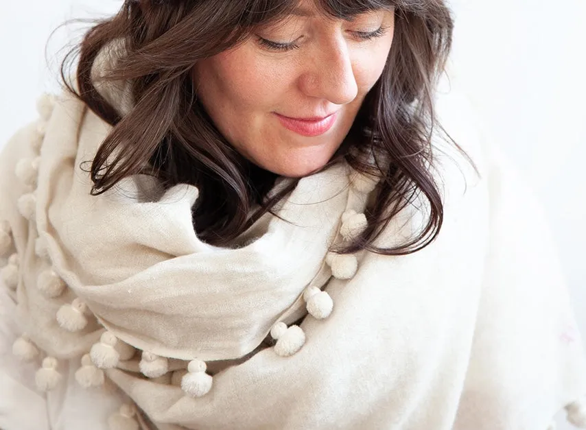 Dupatta Noor Shawl, White sold by Matta product image thumbnail 4