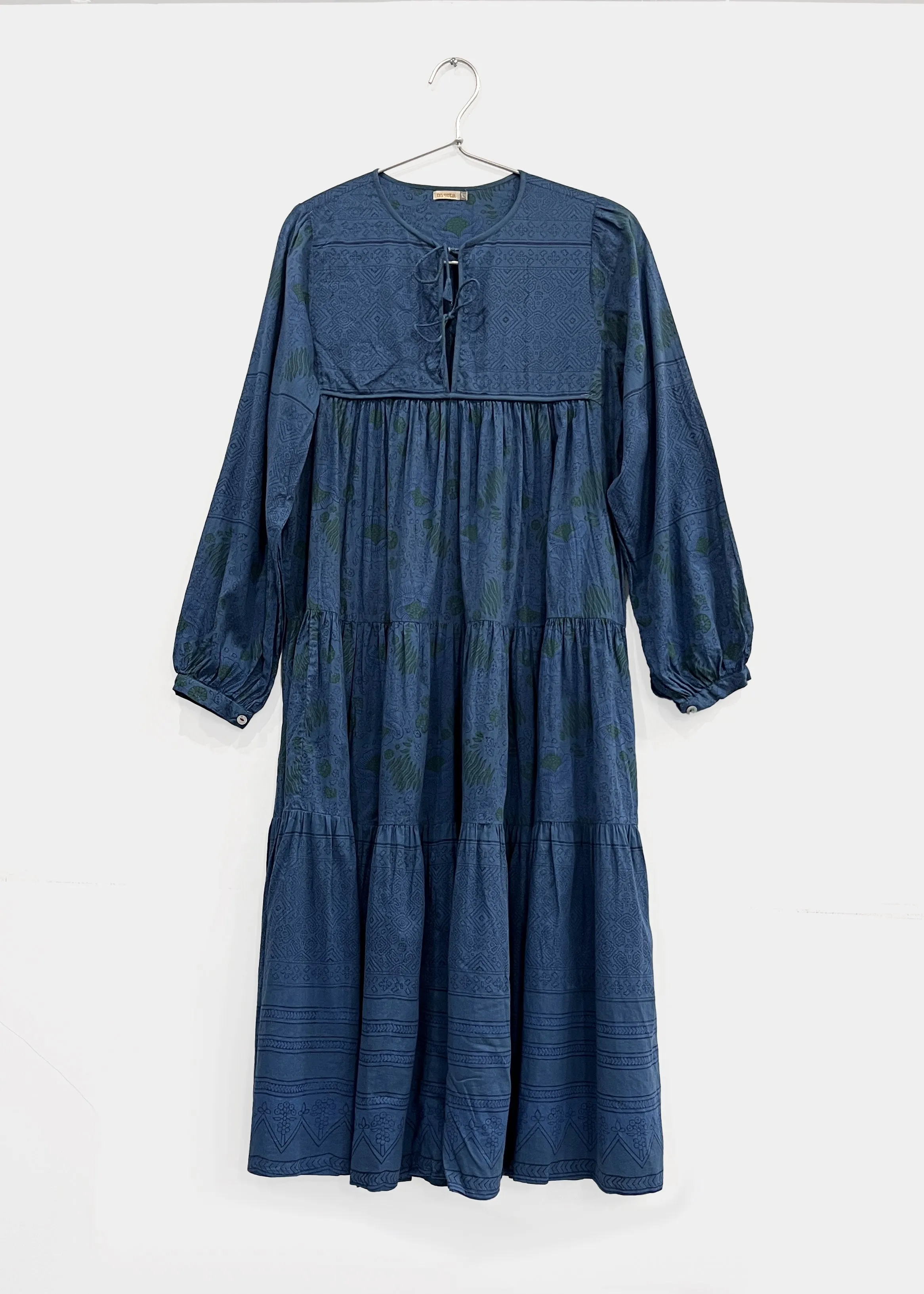 Yamini Booj Dress Overdye, Blue sold by Matta