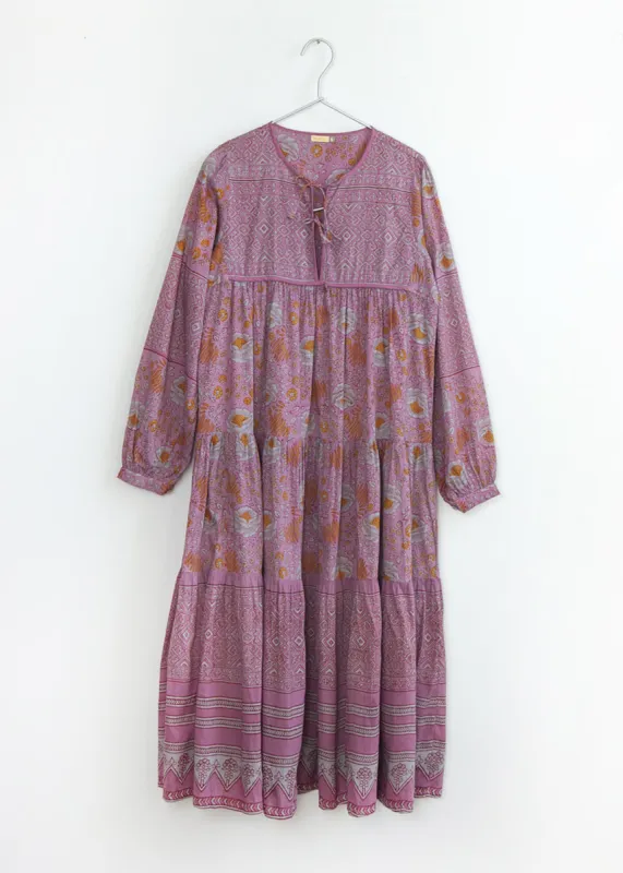 Yamini Booj Dress Overdye, Grey sold by Matta