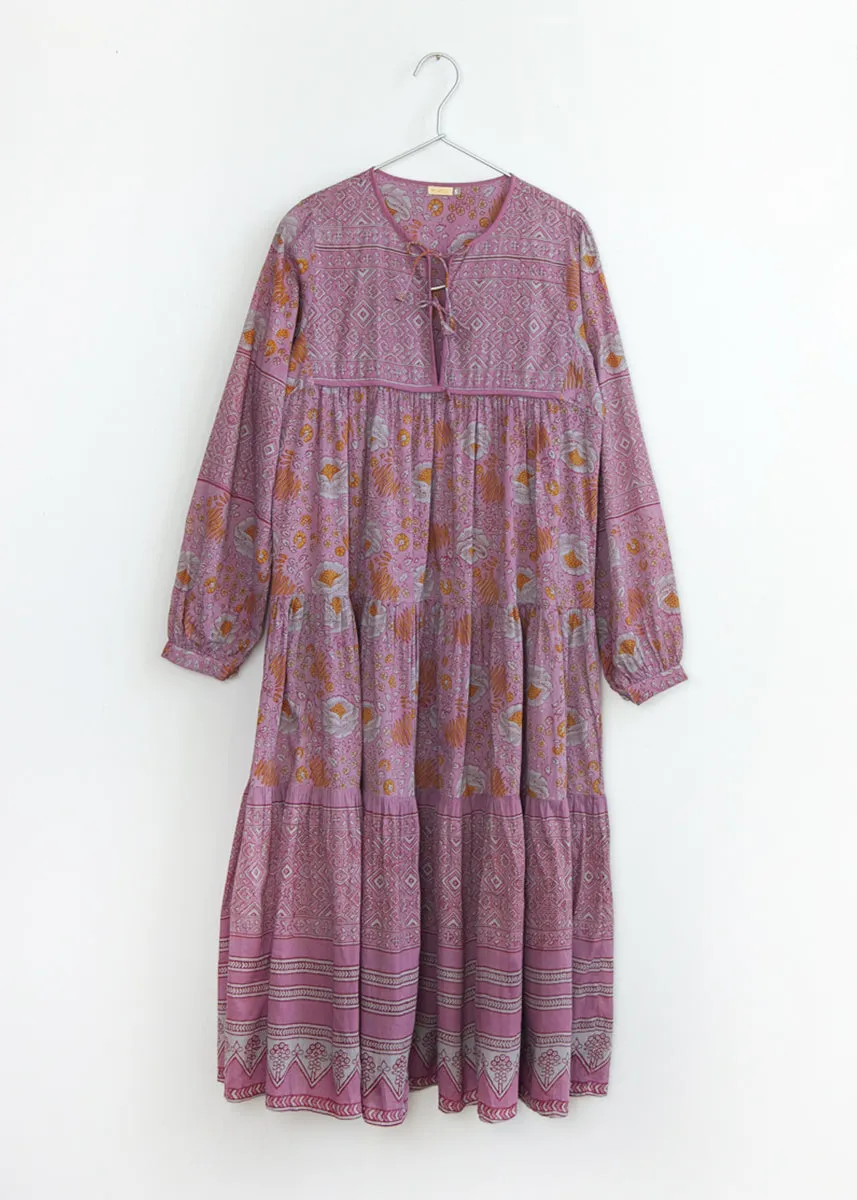 Yamini Booj Dress Overdye, Grey sold by Matta