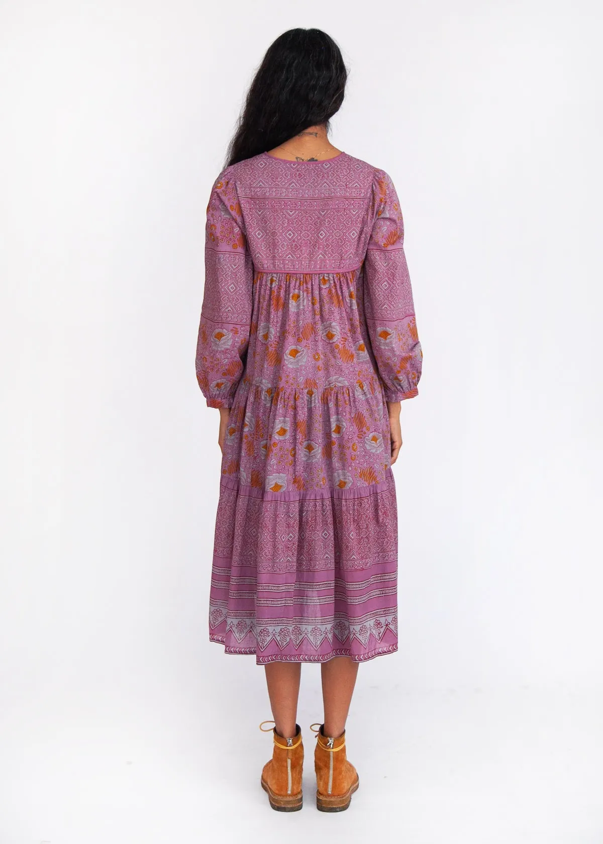 Yamini Booj Dress Overdye, Grey sold by Matta product image thumbnail 5