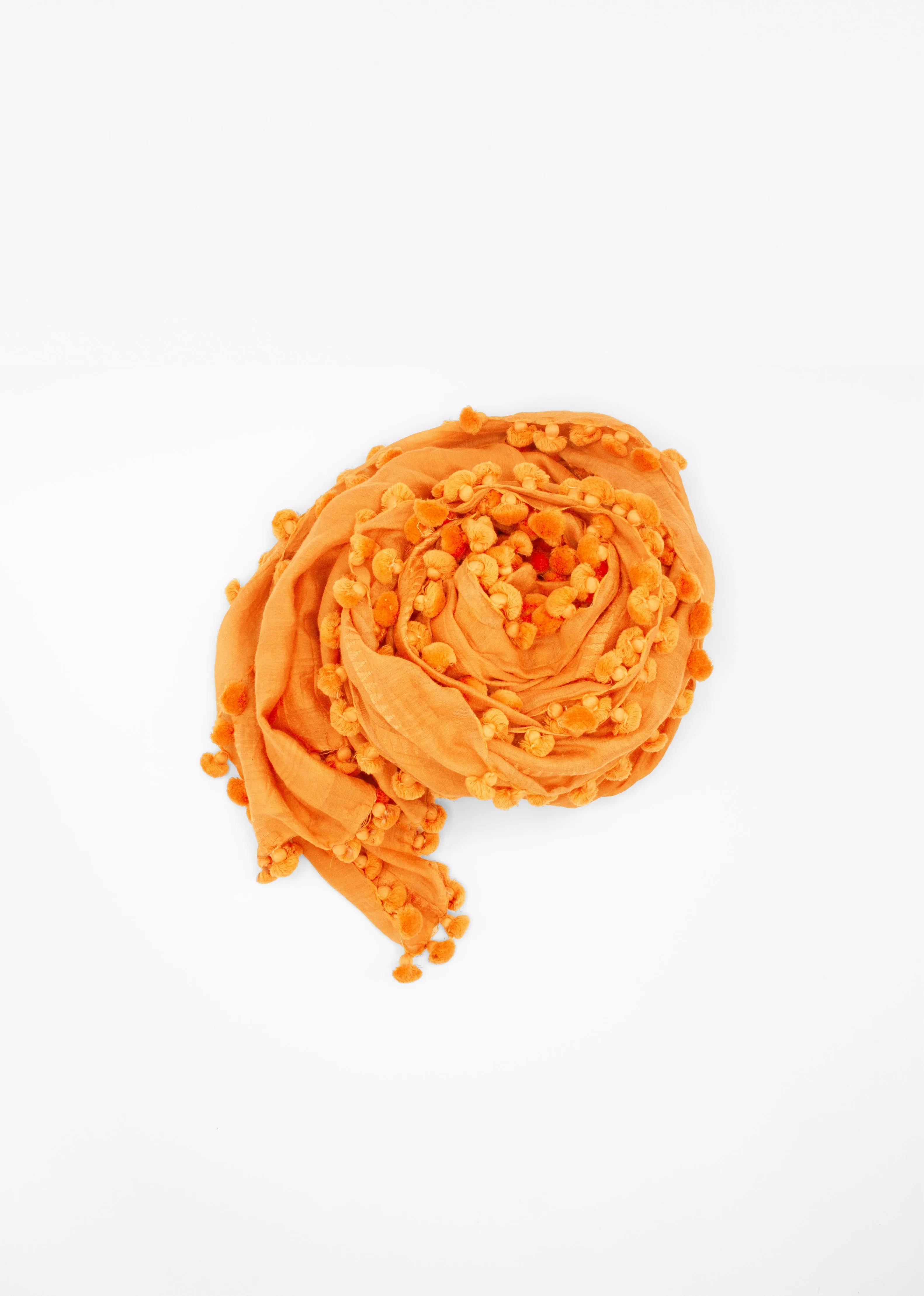 Dupatta Plain Shawl, Marigold sold by Matta