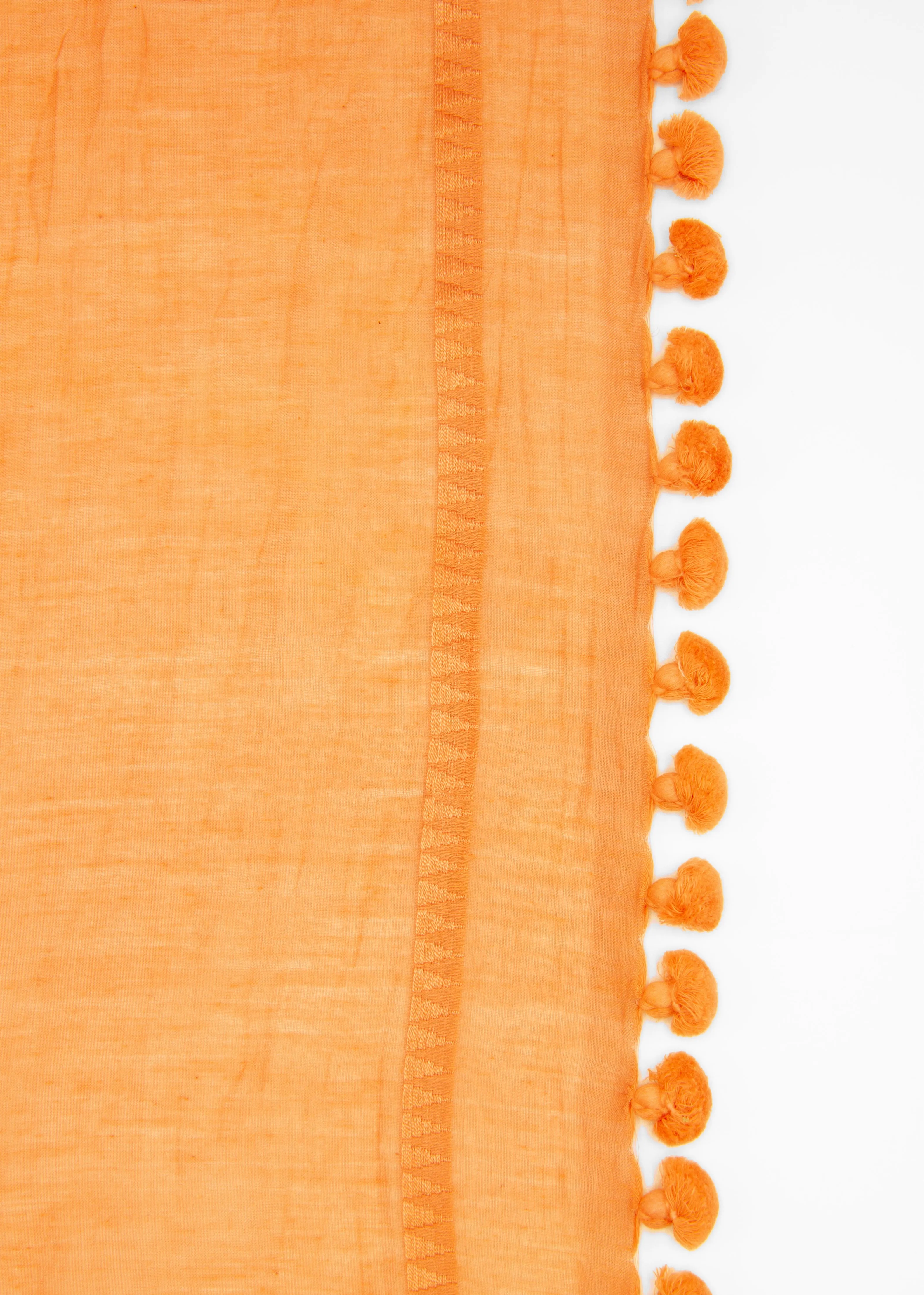 Dupatta Plain Shawl, Marigold sold by Matta product image thumbnail 3
