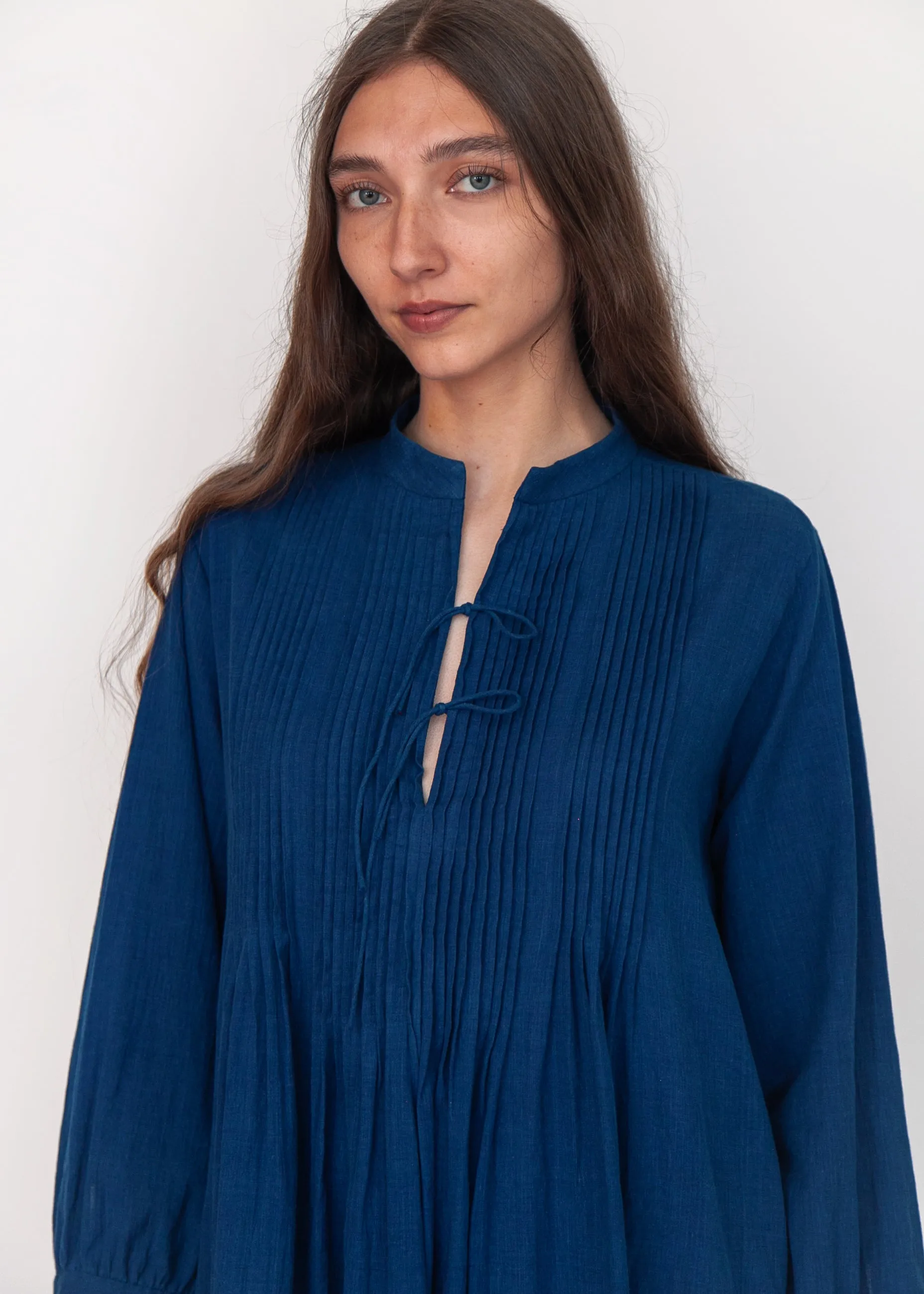 Aditi Natural Indigo Dress sold by Matta product image thumbnail 3