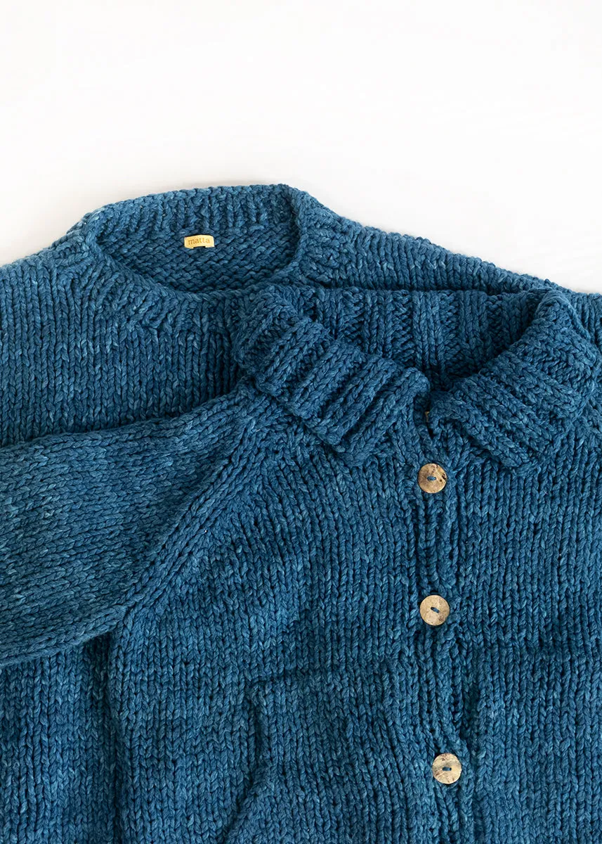 Emma Indigo Cardigan Sweater sold by Matta product image thumbnail 4