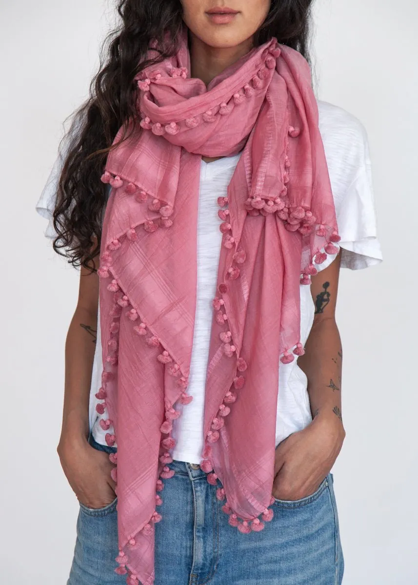 Dupatta Plain Shawl, Dogwood sold by Matta