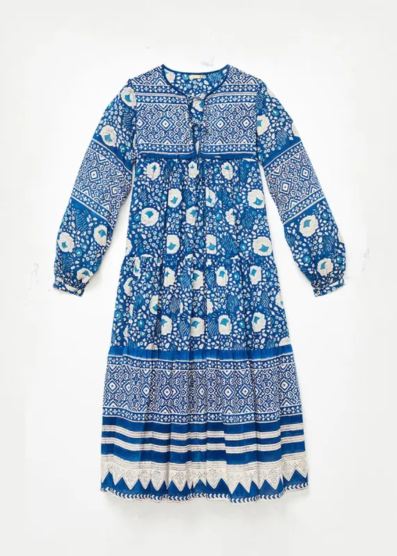 Yamini Booj Dress, Ocean sold by Matta