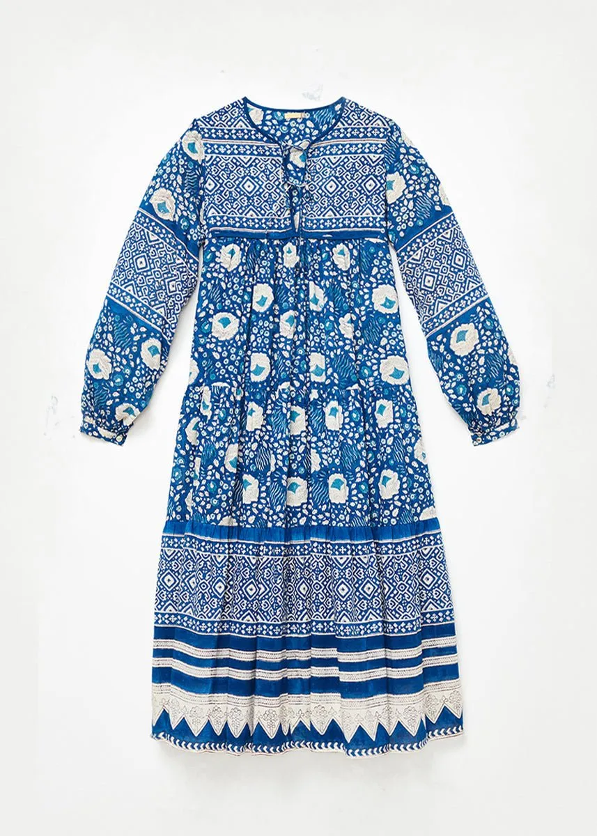 Yamini Booj Dress, Ocean sold by Matta