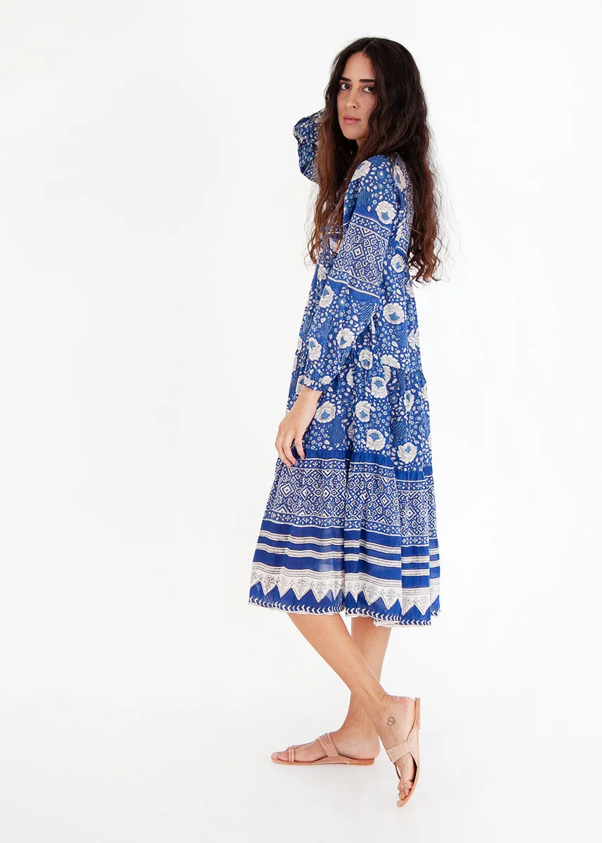 Yamini Booj Dress, Ocean sold by Matta product image thumbnail 3