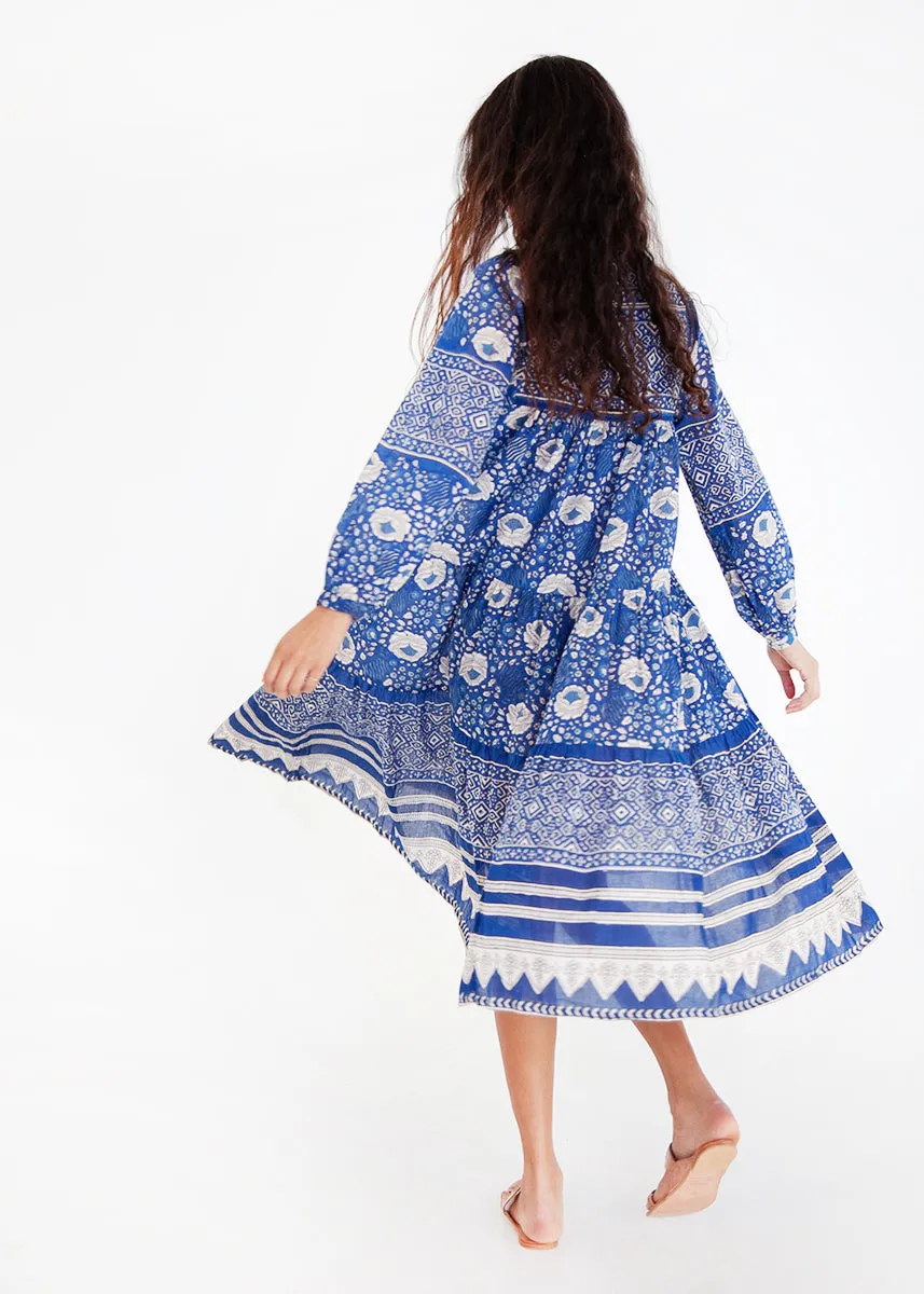 Yamini Booj Dress, Ocean sold by Matta product image thumbnail 5