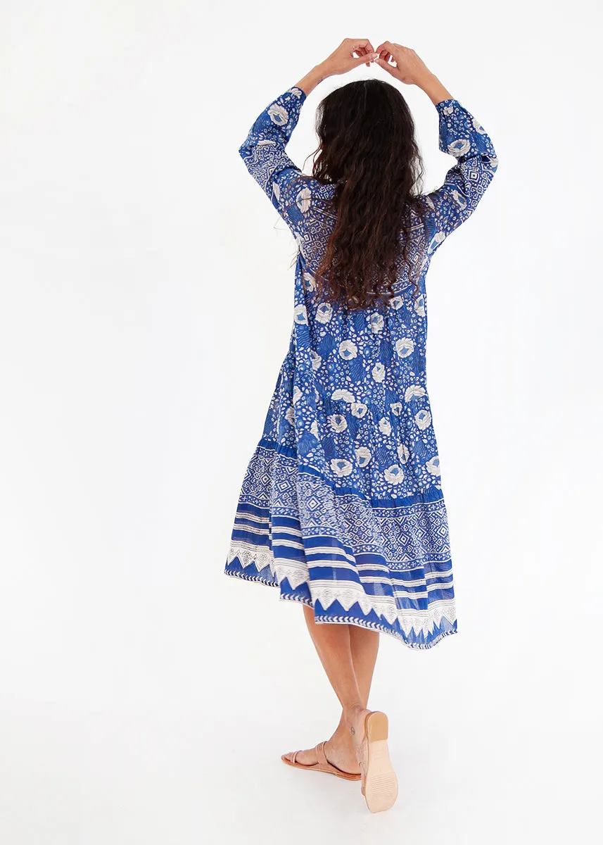 Yamini Booj Dress, Ocean sold by Matta product image thumbnail 4