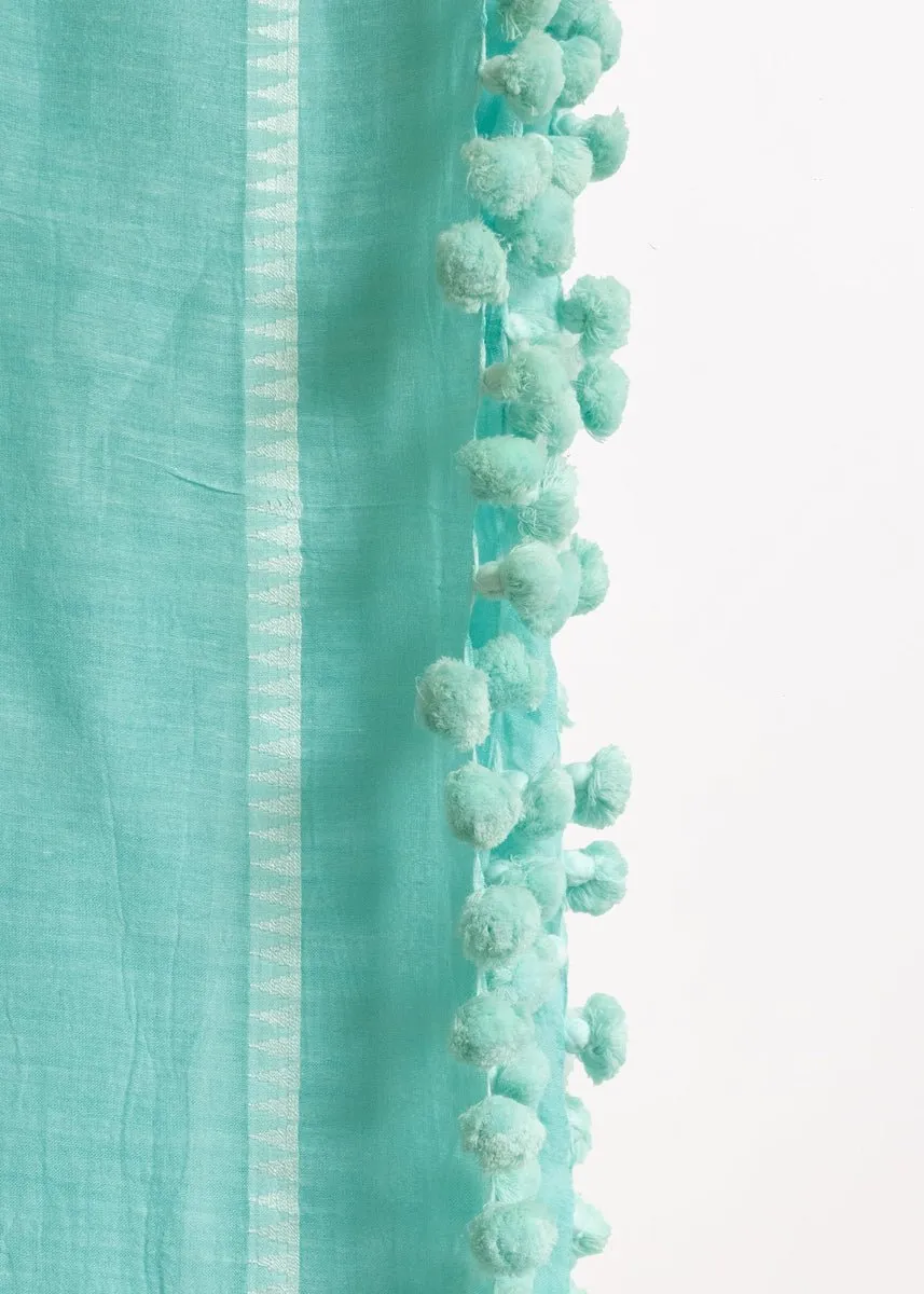 Dupatta Plain Shawl, Tulum sold by Matta product image thumbnail 4