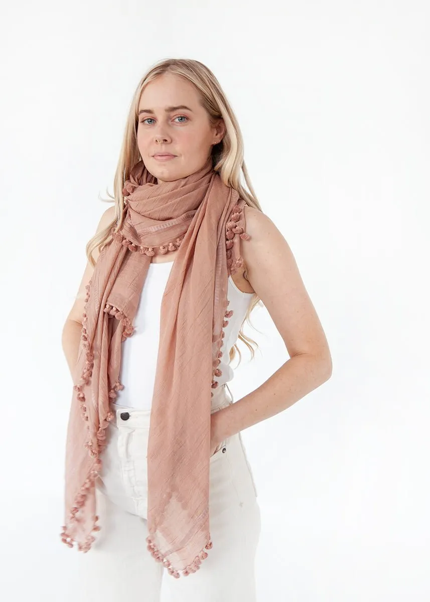 Dupatta Plain Shawl, Nut sold by Matta product image thumbnail 2