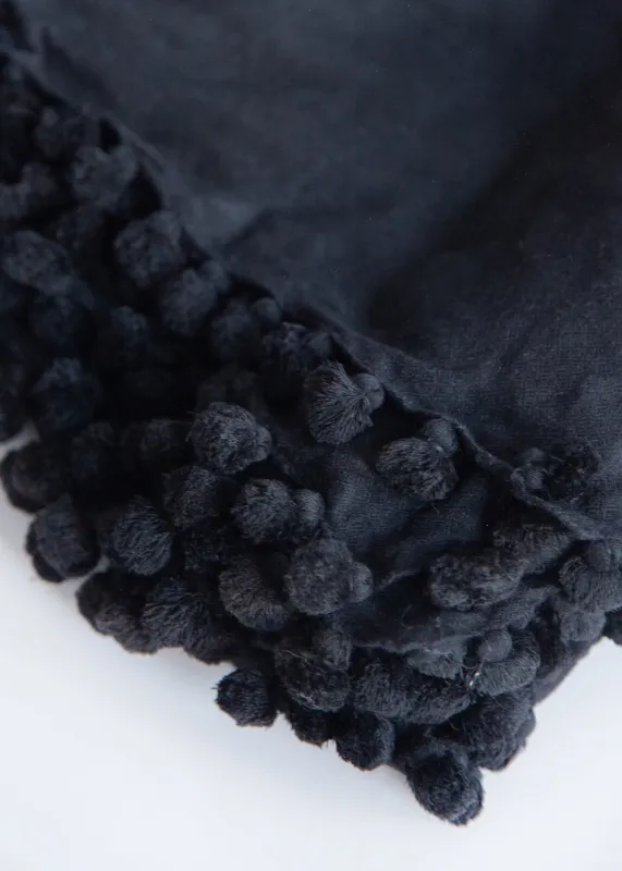 Dupatta Noor Shawl, Black sold by Matta