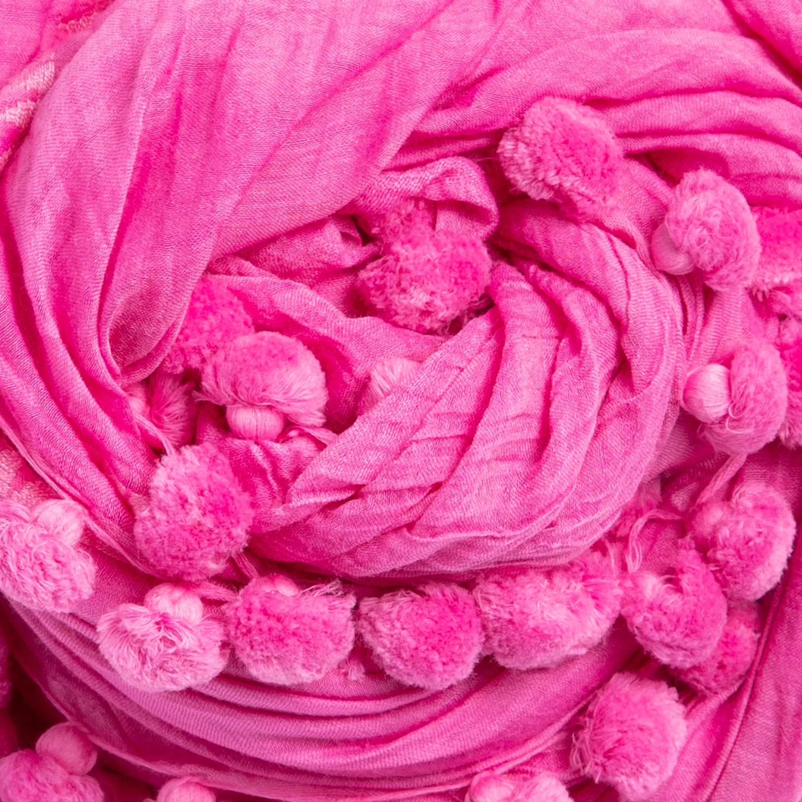 Dupatta Plain Shawl, Fuchsia sold by Matta product image thumbnail 2