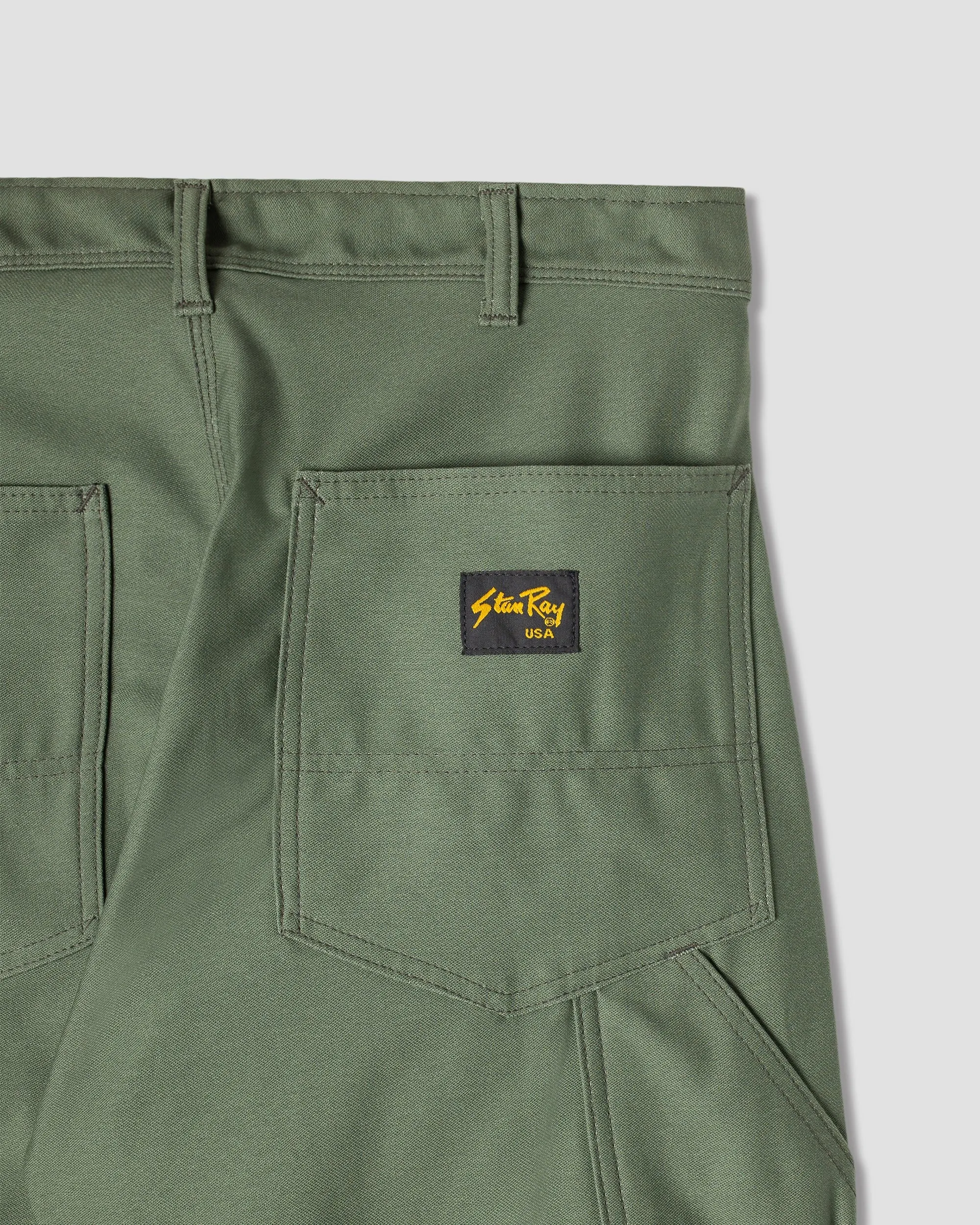 Stan Ray Hickory Pant - Olive Satin sold by Matta