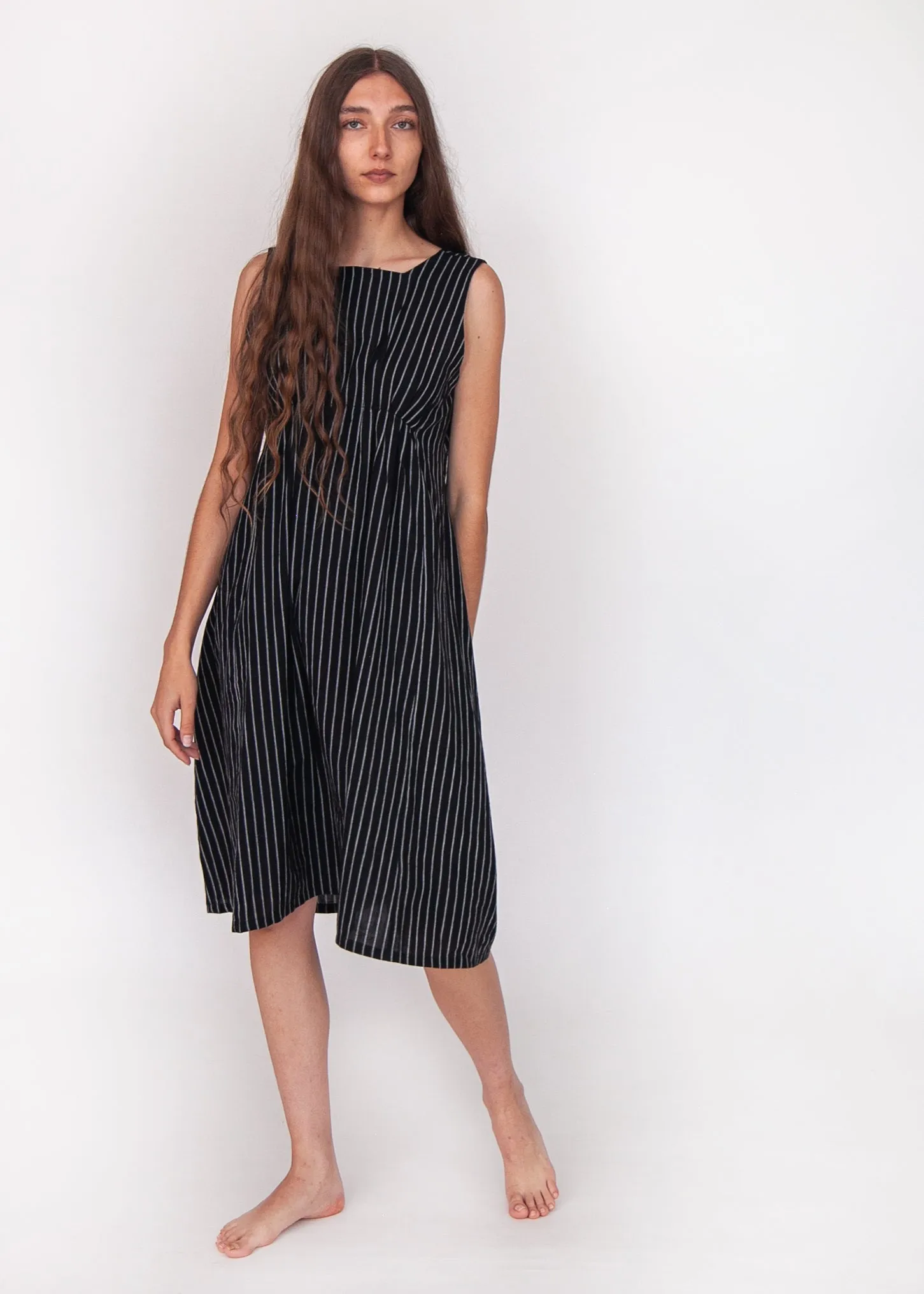 Granita Stripe Dress - Nero sold by Matta product image thumbnail 5