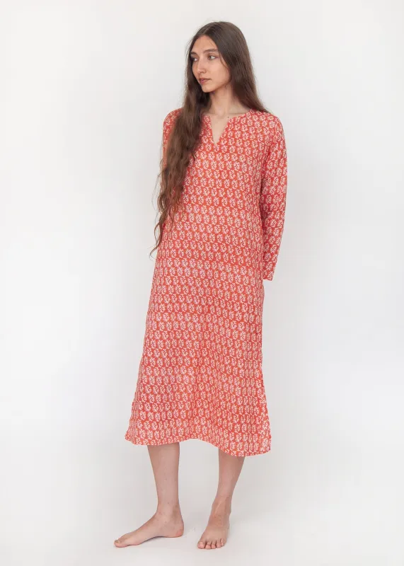 Celaya Greece Kurta - Poppy sold by Matta