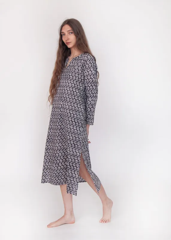 Celaya Greece Kurta - Nero sold by Matta