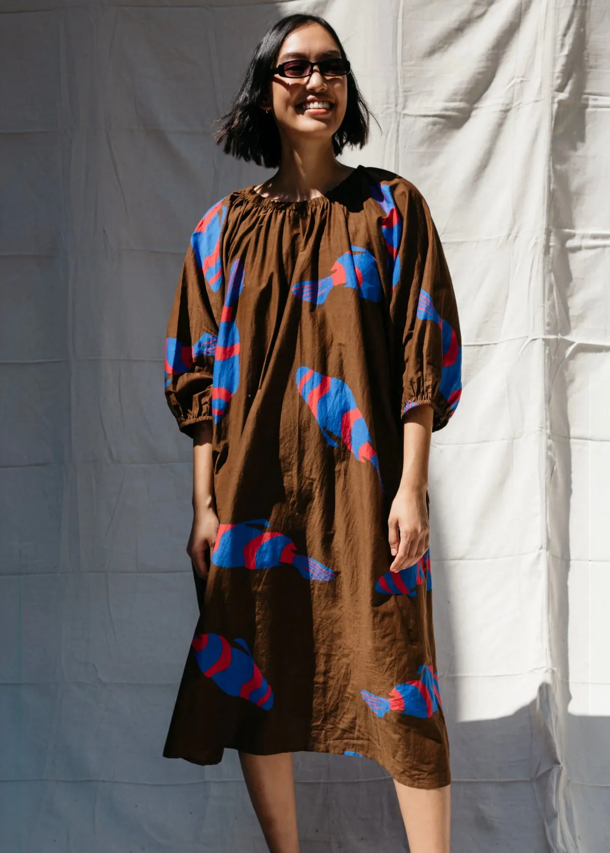 Nikki Chasin Ballad Fish Dress - Chocolate sold by Matta product image thumbnail 2