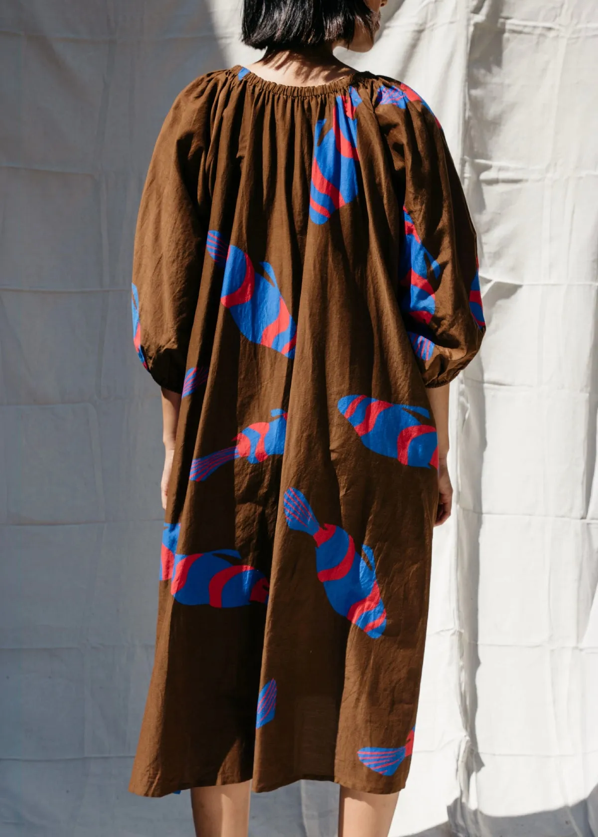 Nikki Chasin Ballad Fish Dress - Chocolate sold by Matta product image thumbnail 4