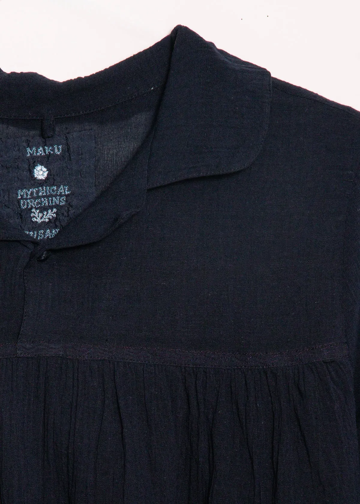 Maku Susan Top - Navy sold by Matta product image thumbnail 3