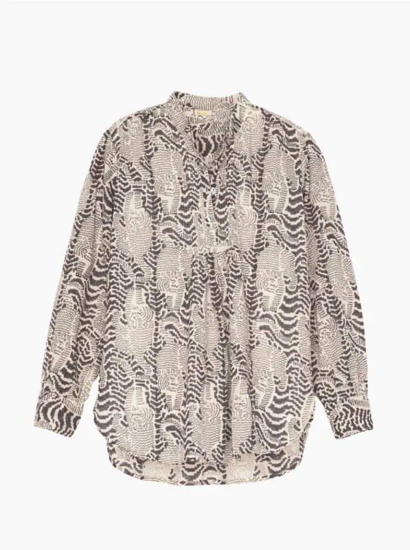 Iride Tiger Top, Grey made by Matta