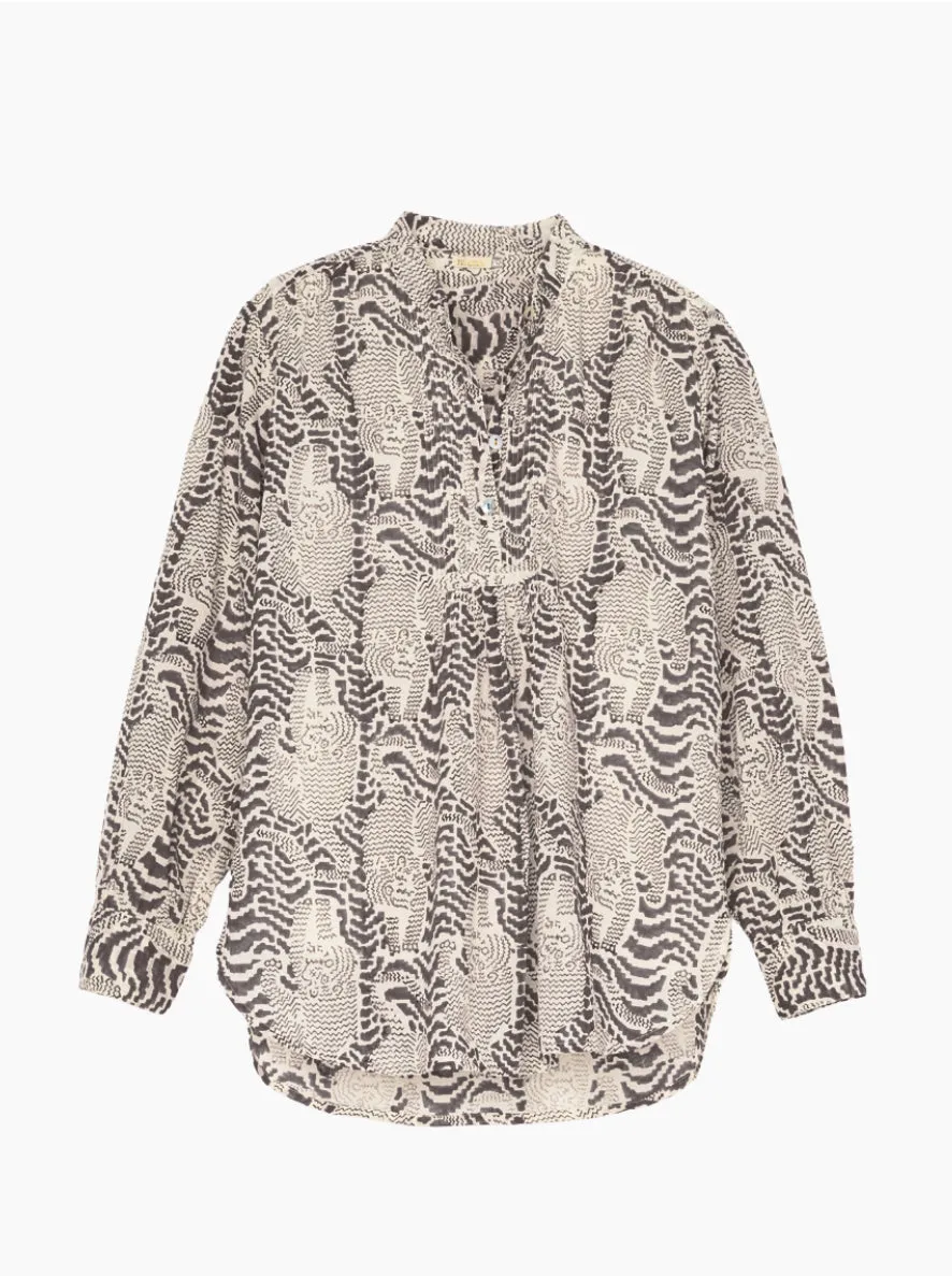 Iride Tiger Top, Grey sold by Matta