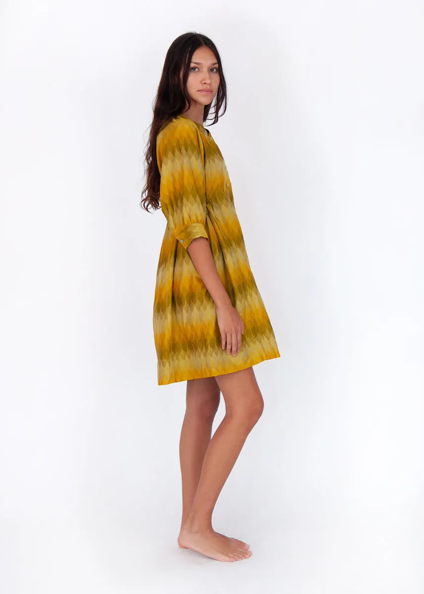 Shireen Ikat Shirtdress - Sunshine sold by Matta product image thumbnail 2