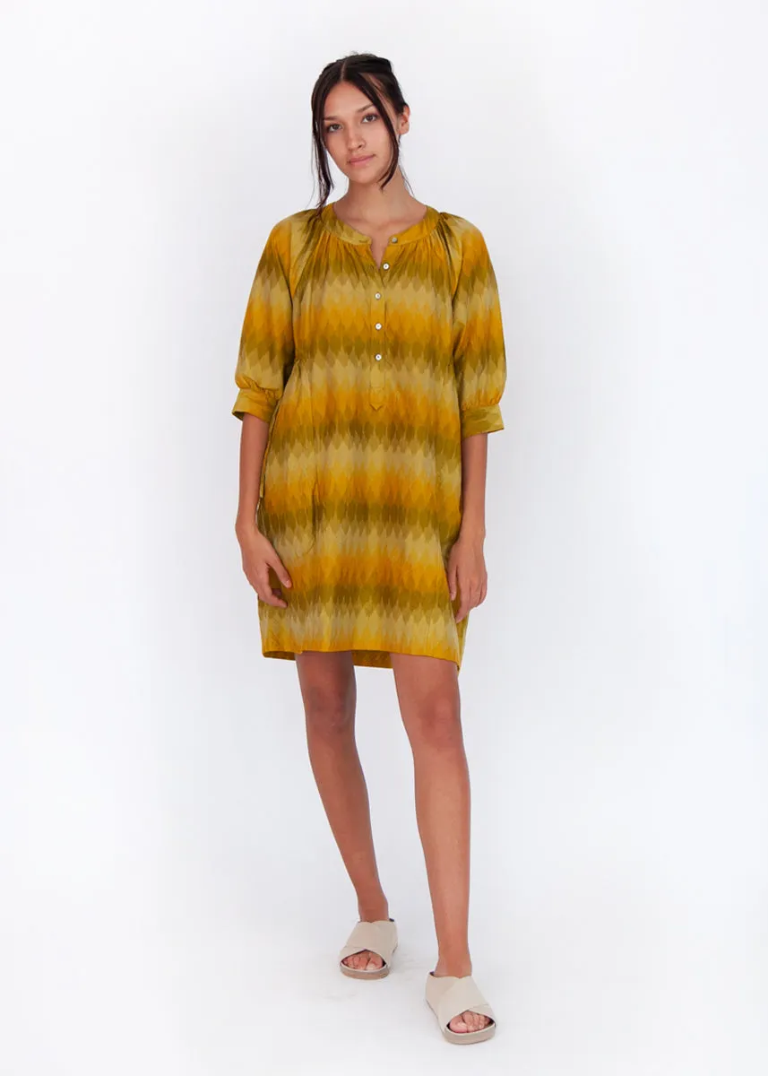 Shireen Ikat Shirtdress - Sunshine sold by Matta product image thumbnail 3